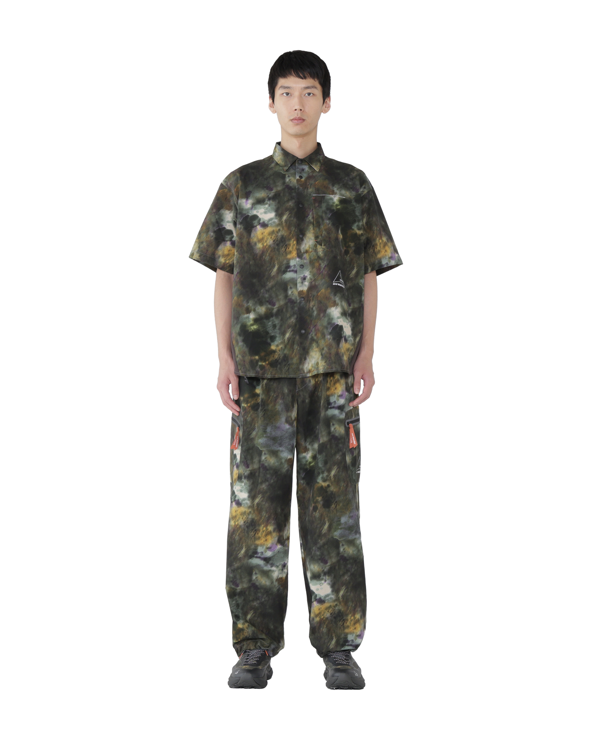 ROA ROA x and wander Printed Breathable Pant J334831-S-Multicolor front