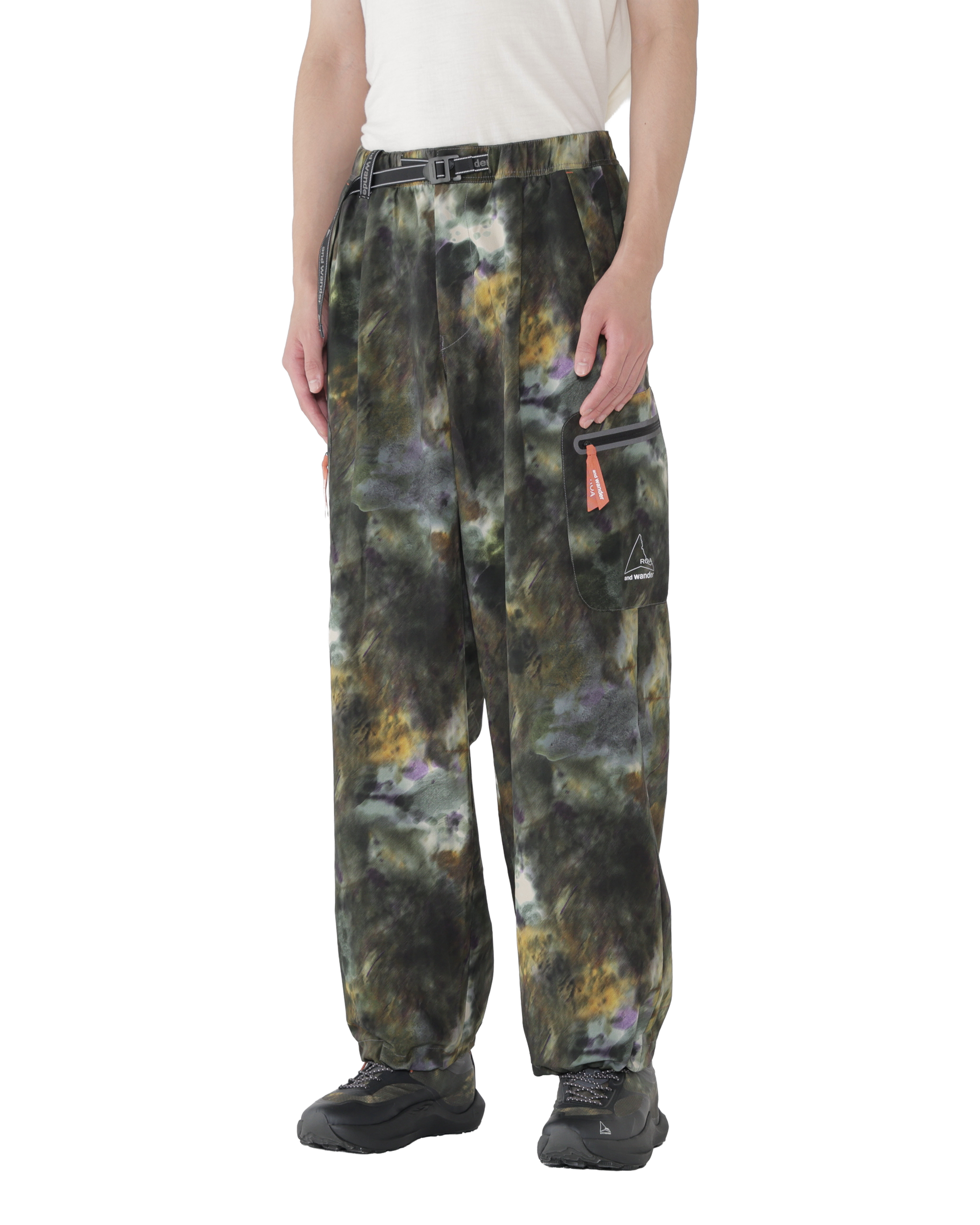 ROA ROA x and wander Printed Breathable Pant J334831-S-Multicolor 2