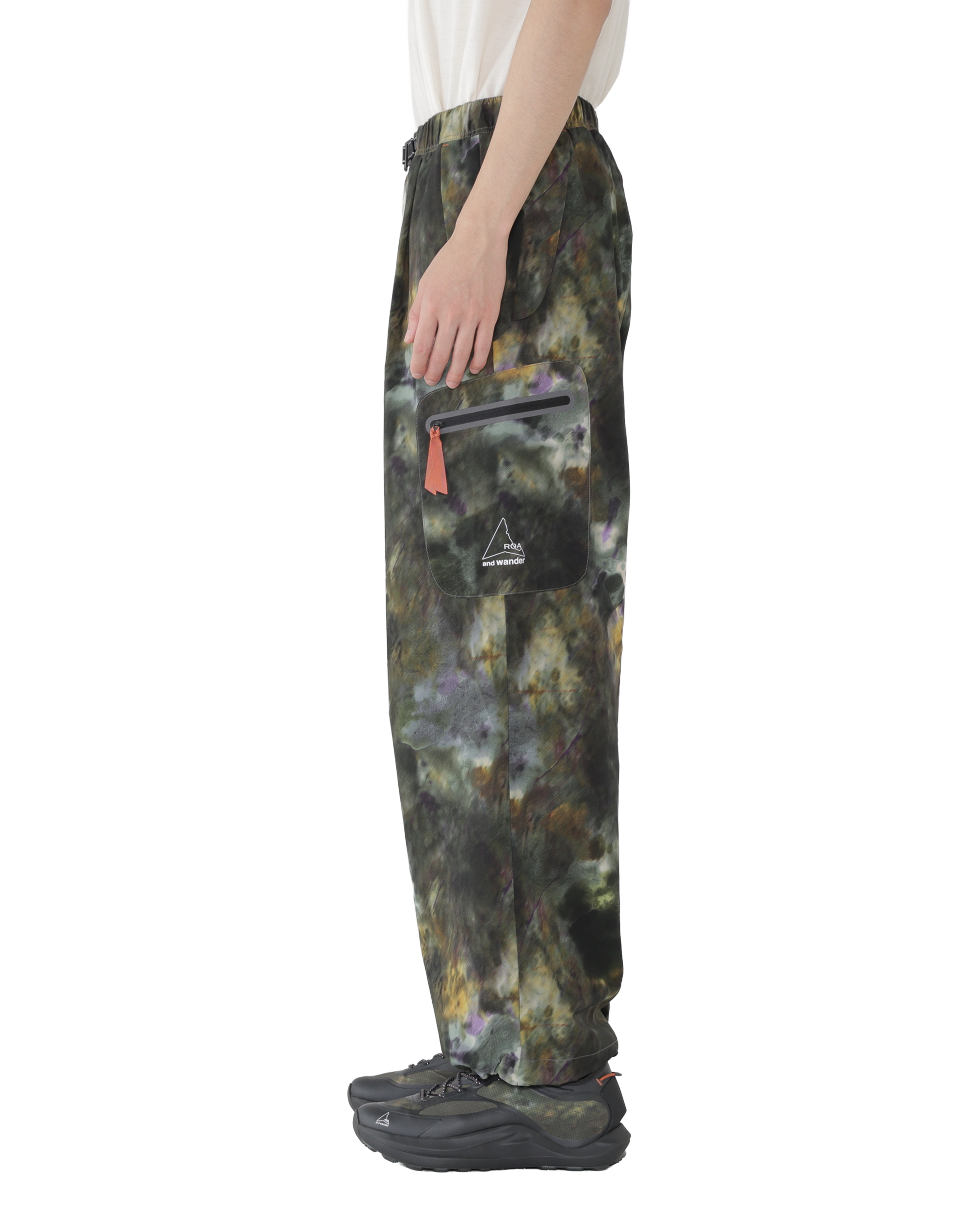 ROA ROA x and wander Printed Breathable Pant J334831-S-Multicolor 3