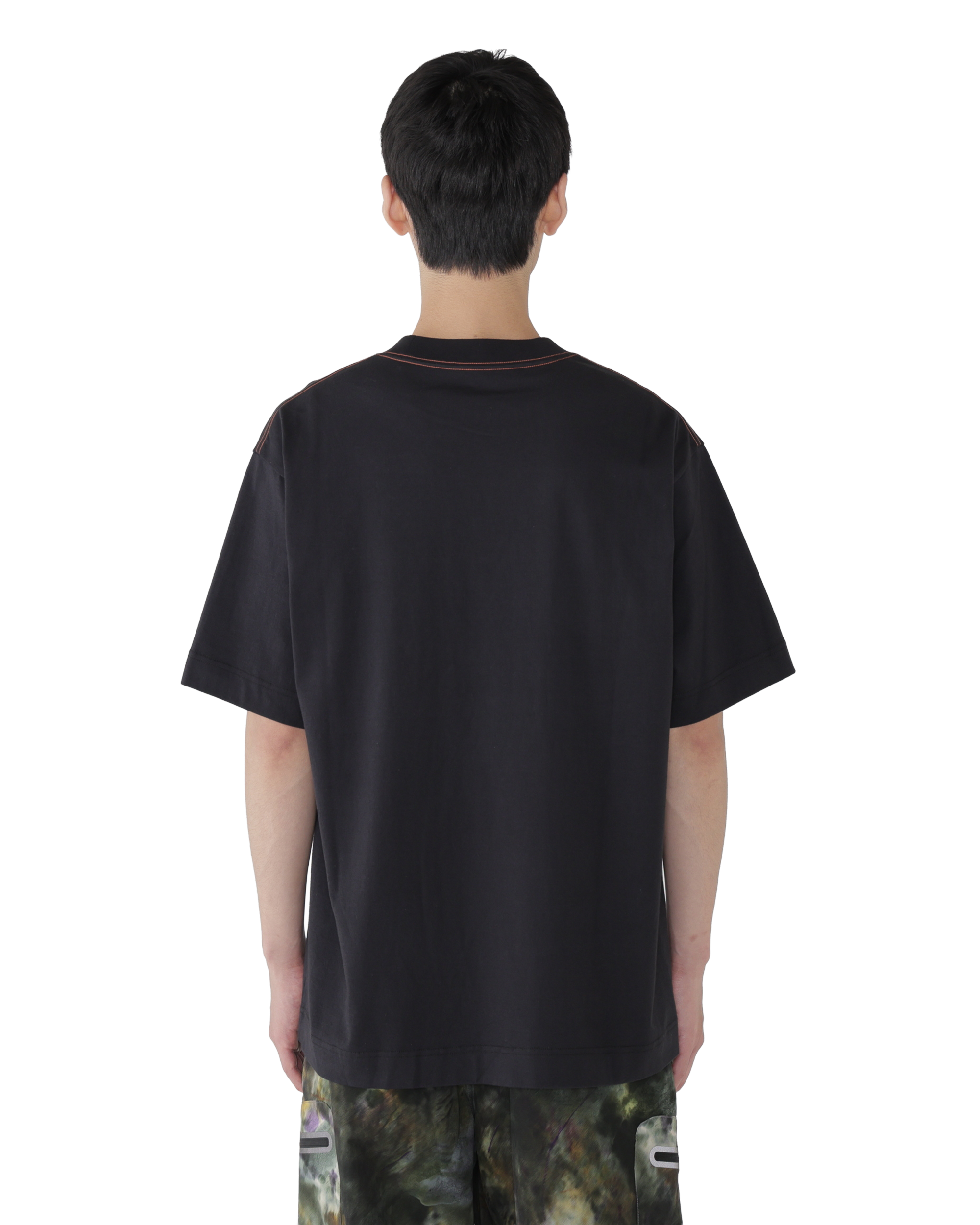 ROA ROA x and wander Logo Printed T-Shirt J334835-S-Black 4