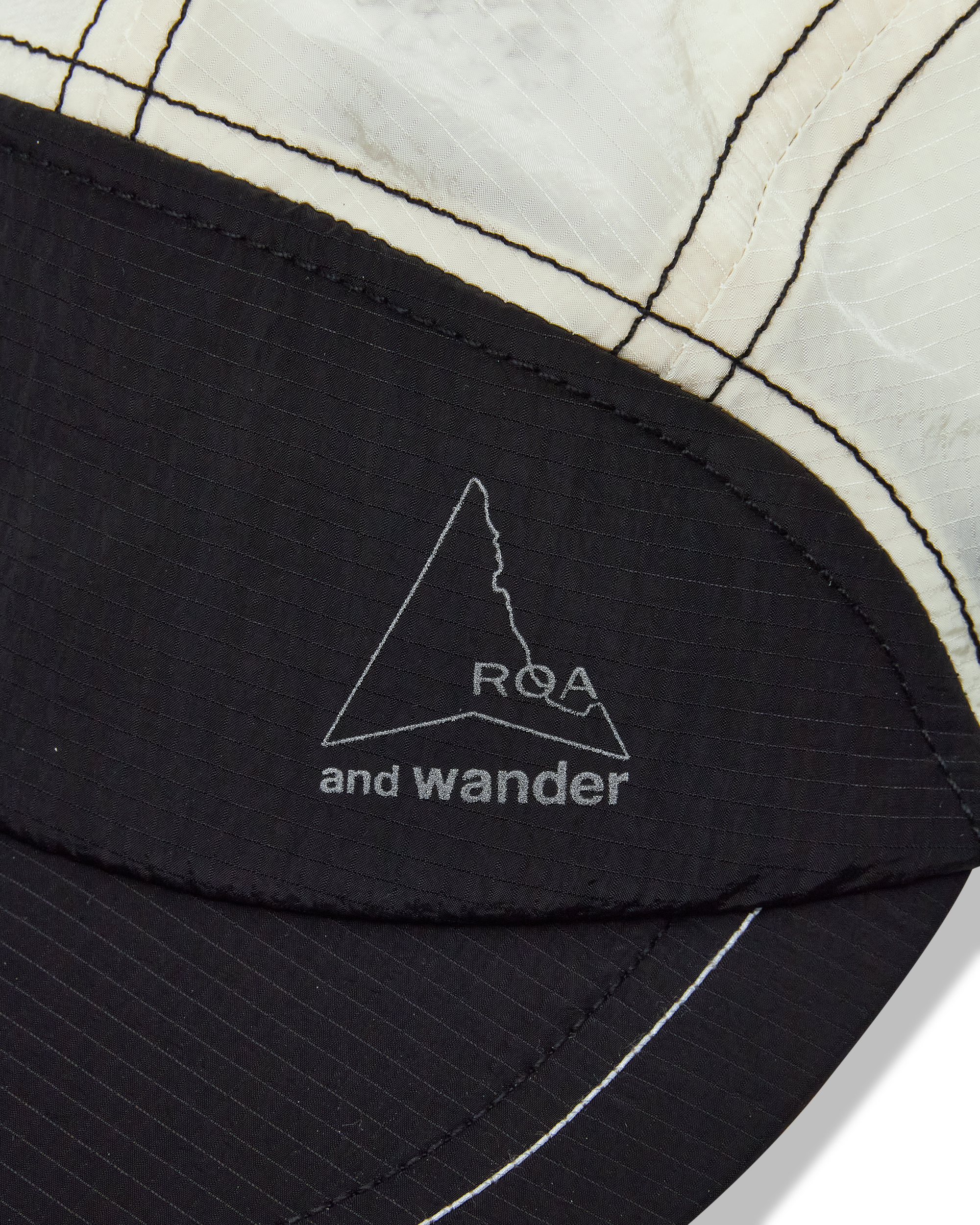 ROA ROA x and wander Ripstop Wind Cap J334837-ONE SIZE-White 9