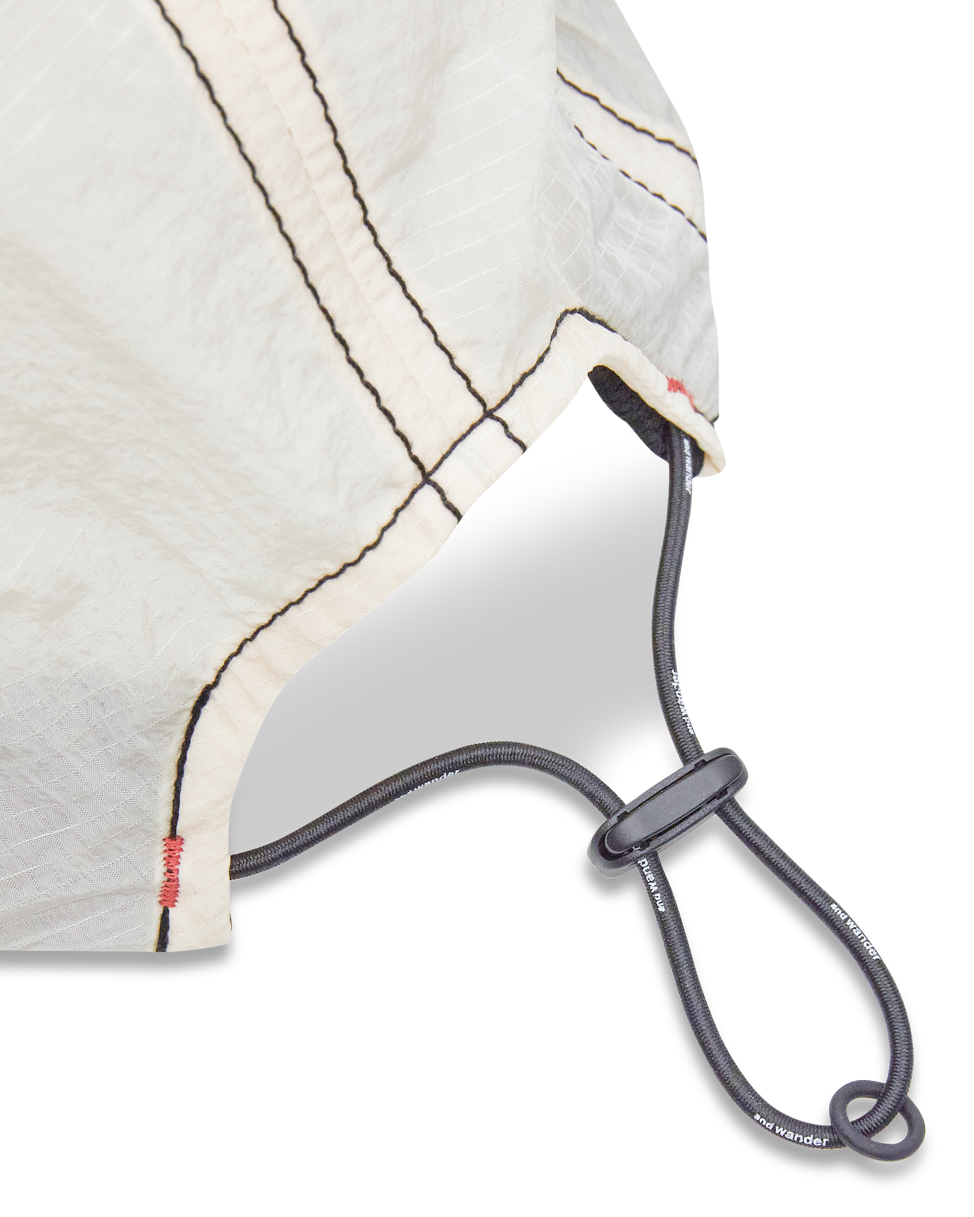 ROA ROA x and wander Ripstop Wind Cap J334837-ONE SIZE-White 7