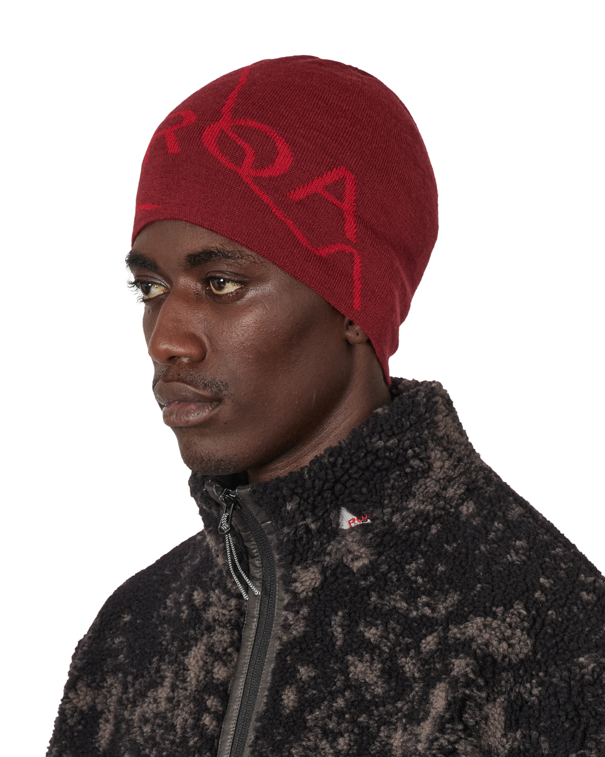 ROA Logo Wool Beanie J339529-ONE SIZE-Red 6