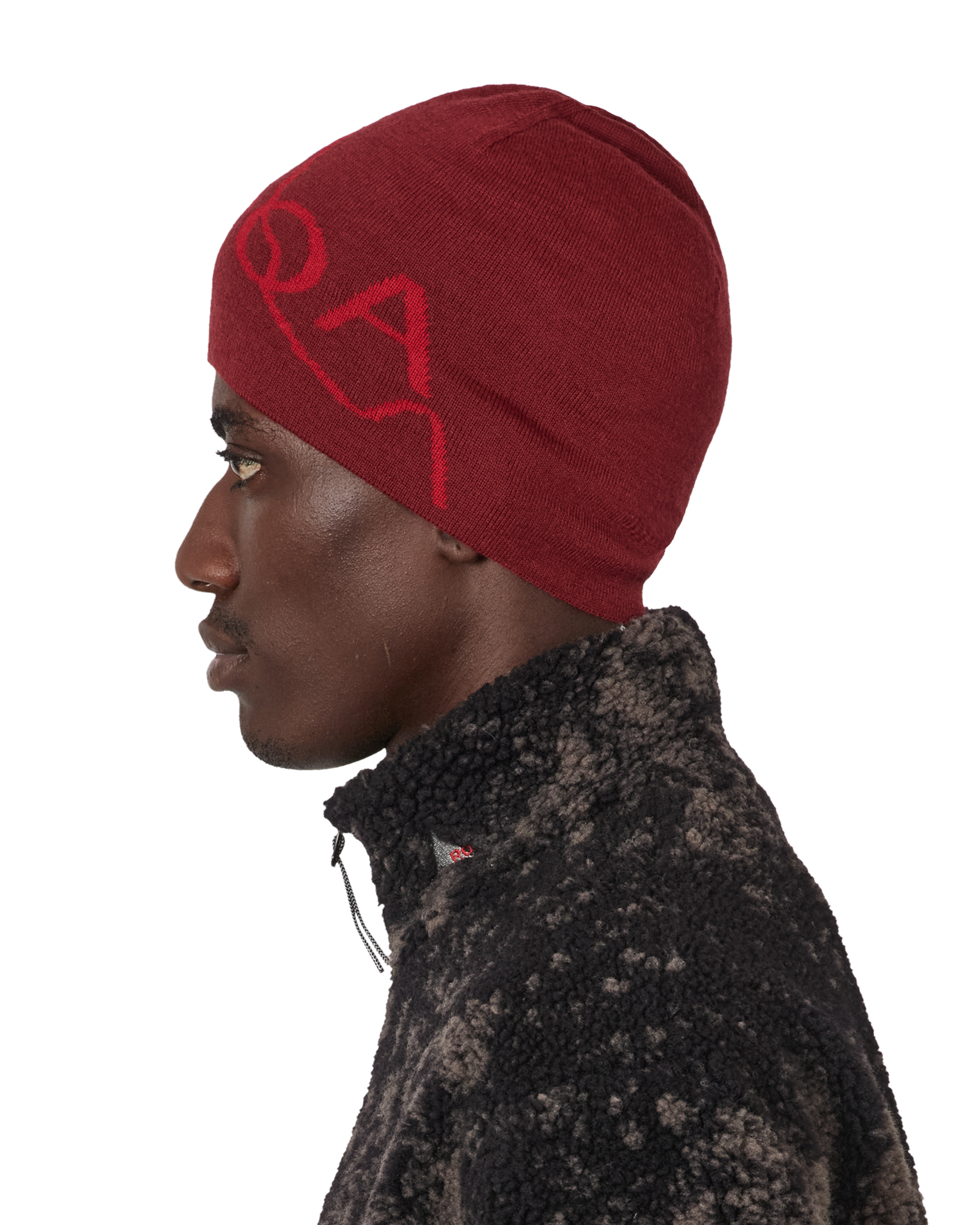 ROA Logo Wool Beanie J339529-ONE SIZE-Red 7