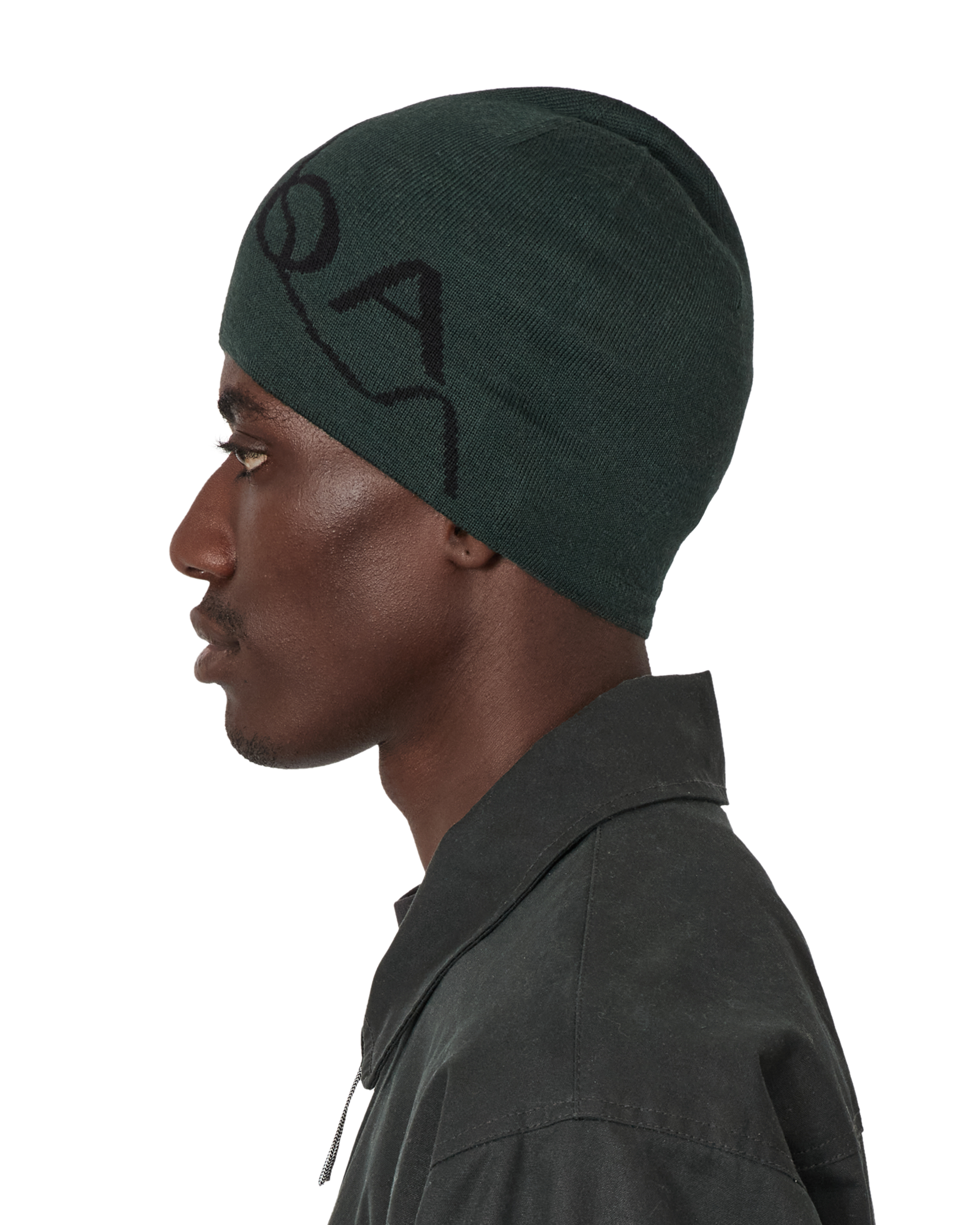 ROA Logo Wool Beanie J339530-ONE SIZE-Green 7
