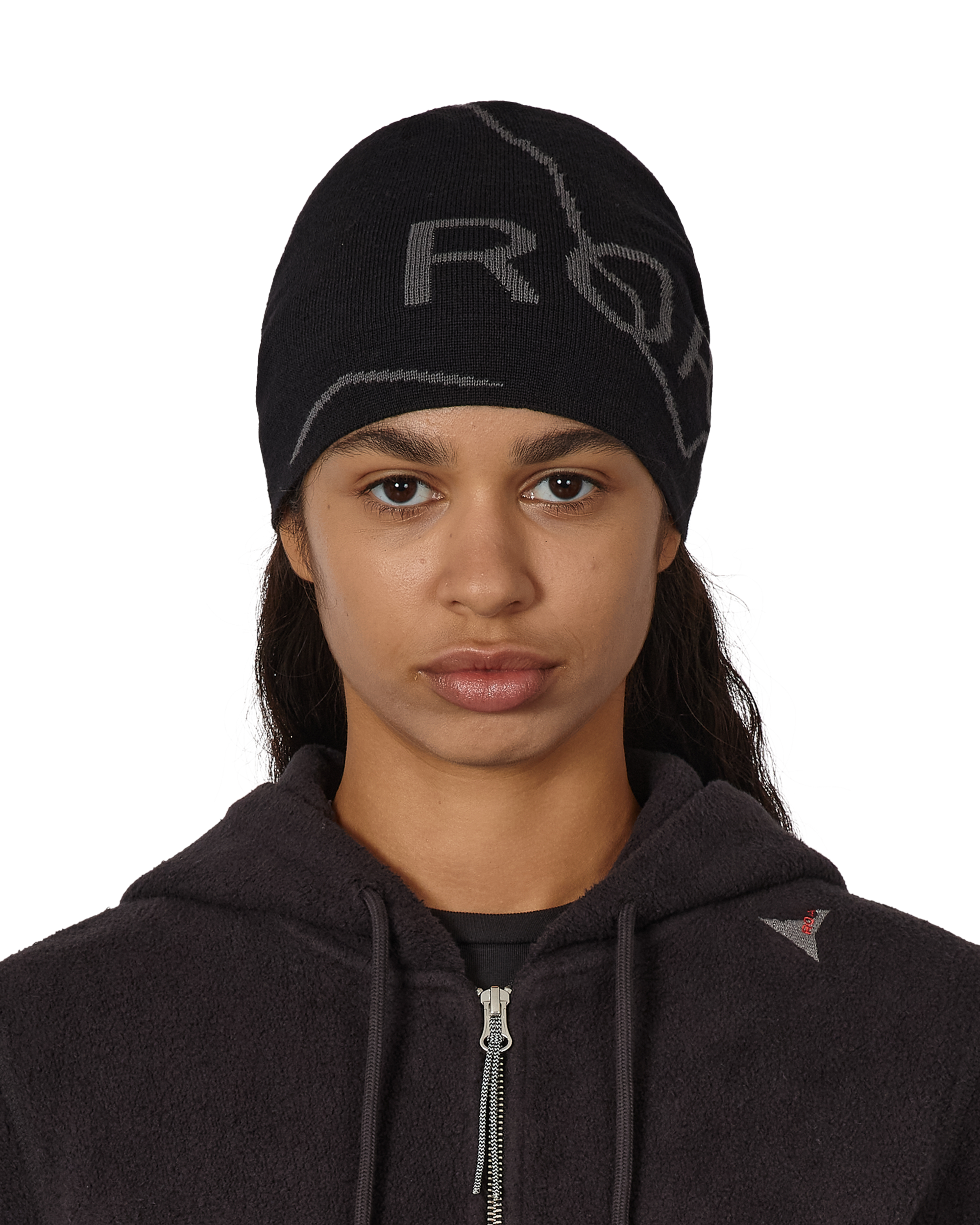 ROA Logo Wool Beanie J339531-ONE SIZE-Black 5