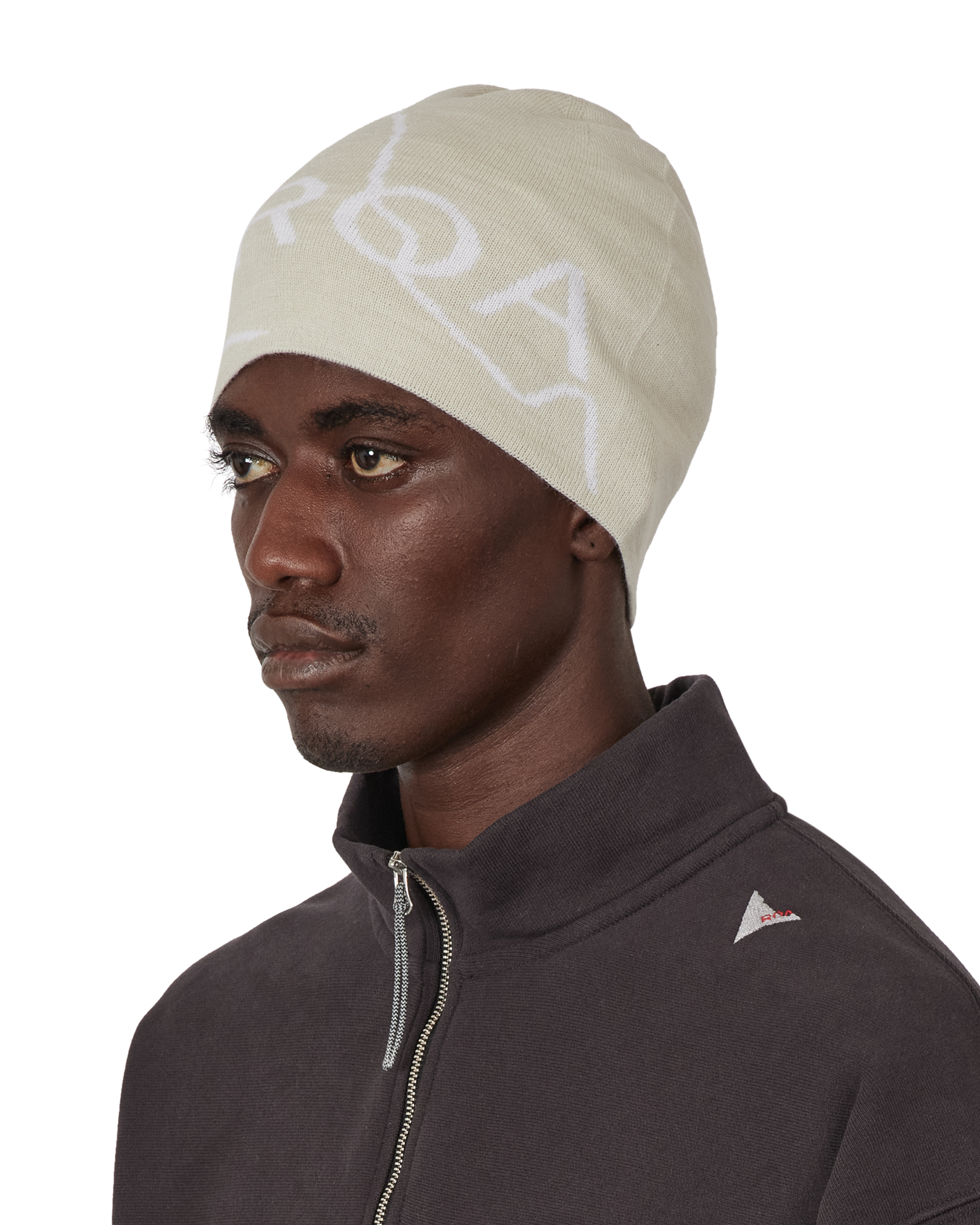 ROA Logo Wool Beanie J339532-ONE SIZE-White 6