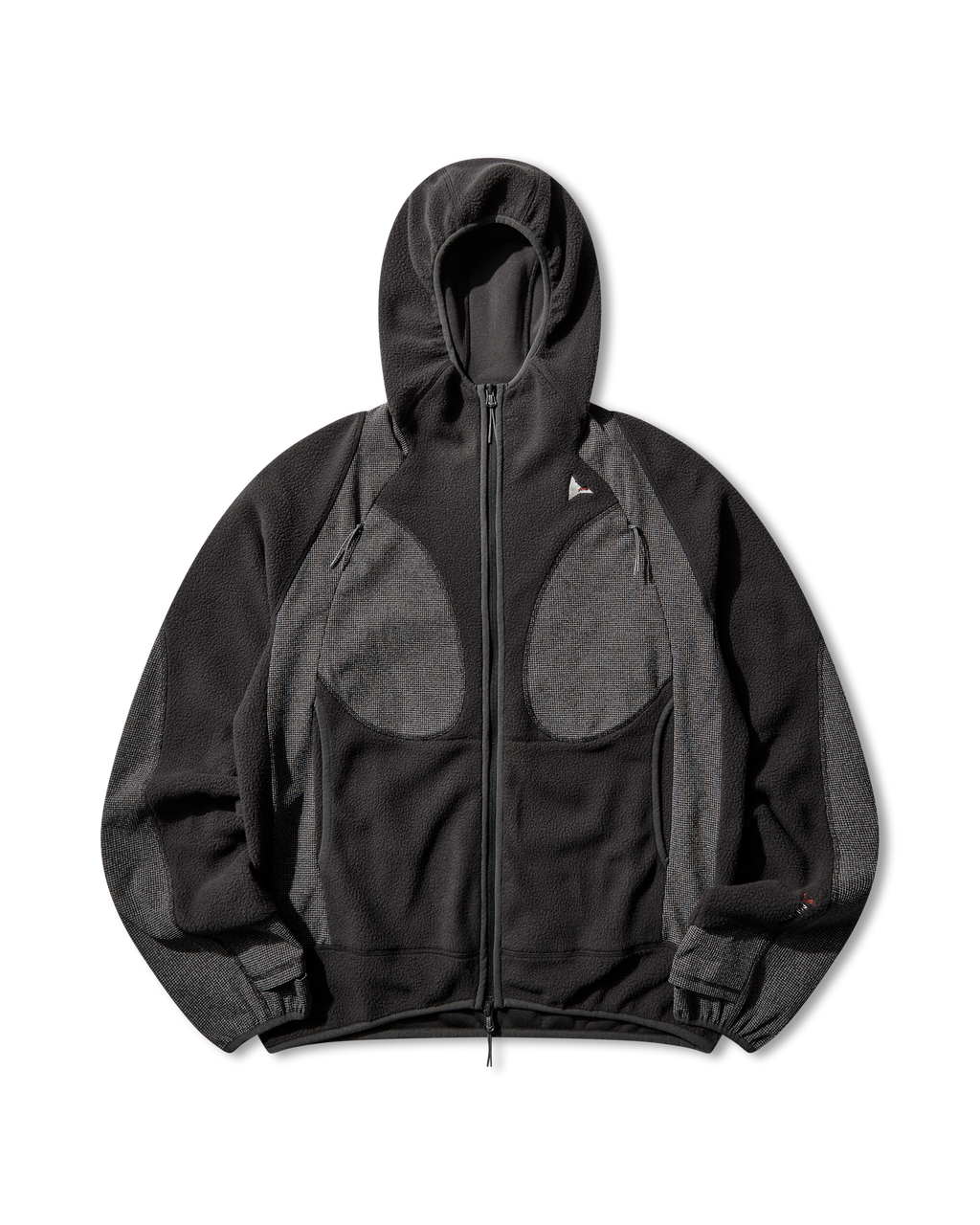 ROA Ocular Polartec Thermal Pro Zip Up Hoodie J339545-S-Black front