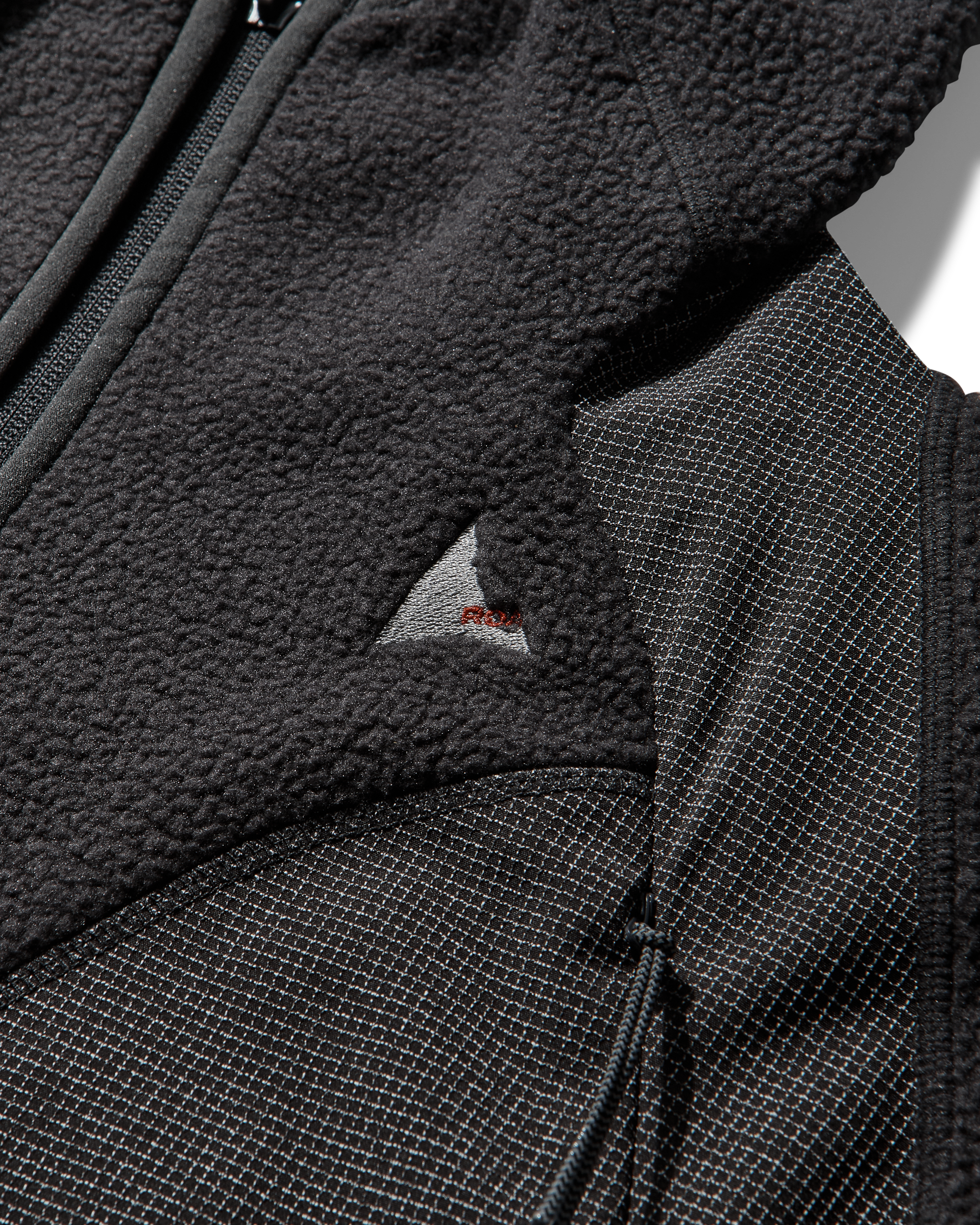 ROA Ocular Polartec Thermal Pro Zip Up Hoodie J339545-S-Black 3