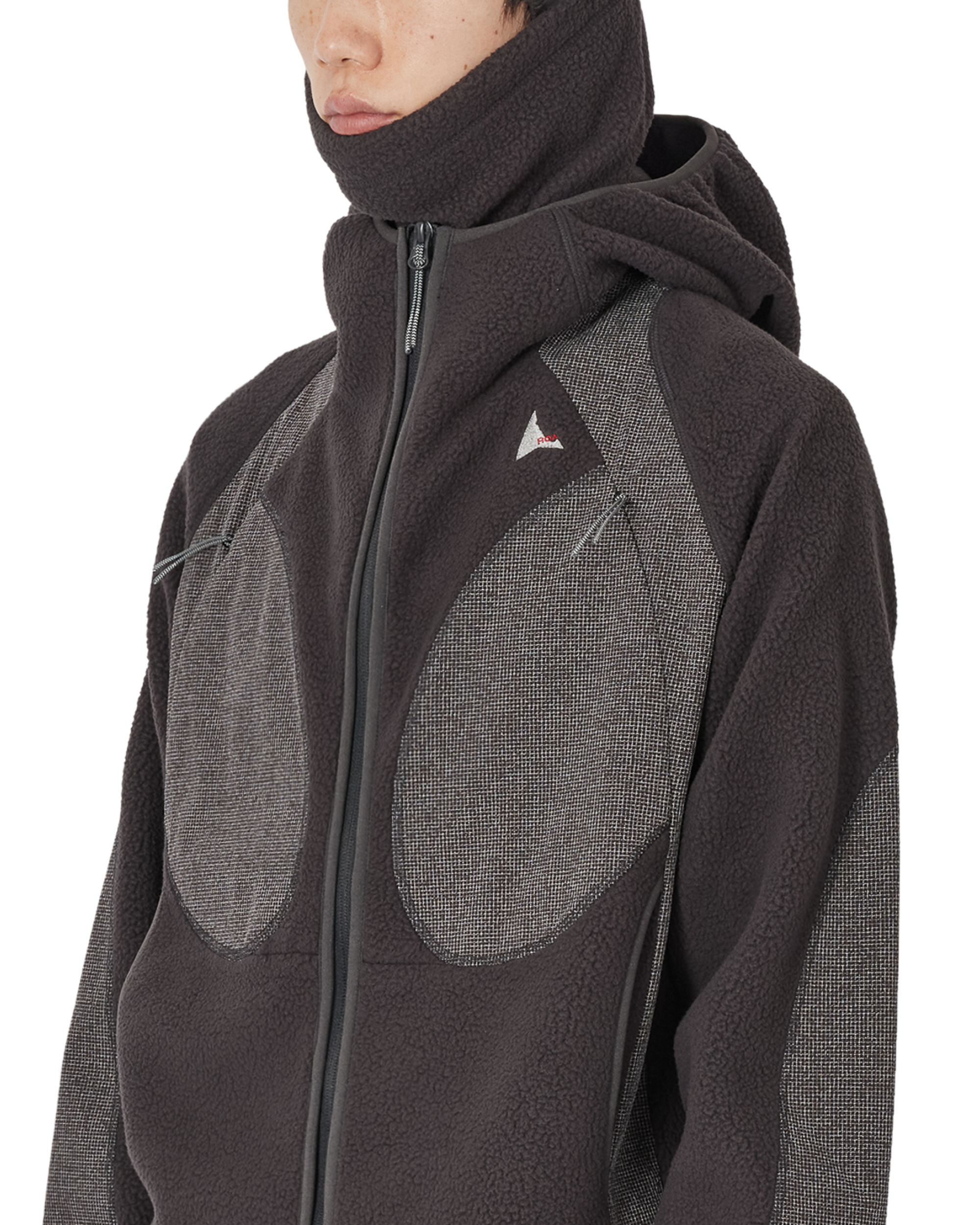 ROA Ocular Polartec Thermal Pro Zip Up Hoodie J339545-M-Black 5