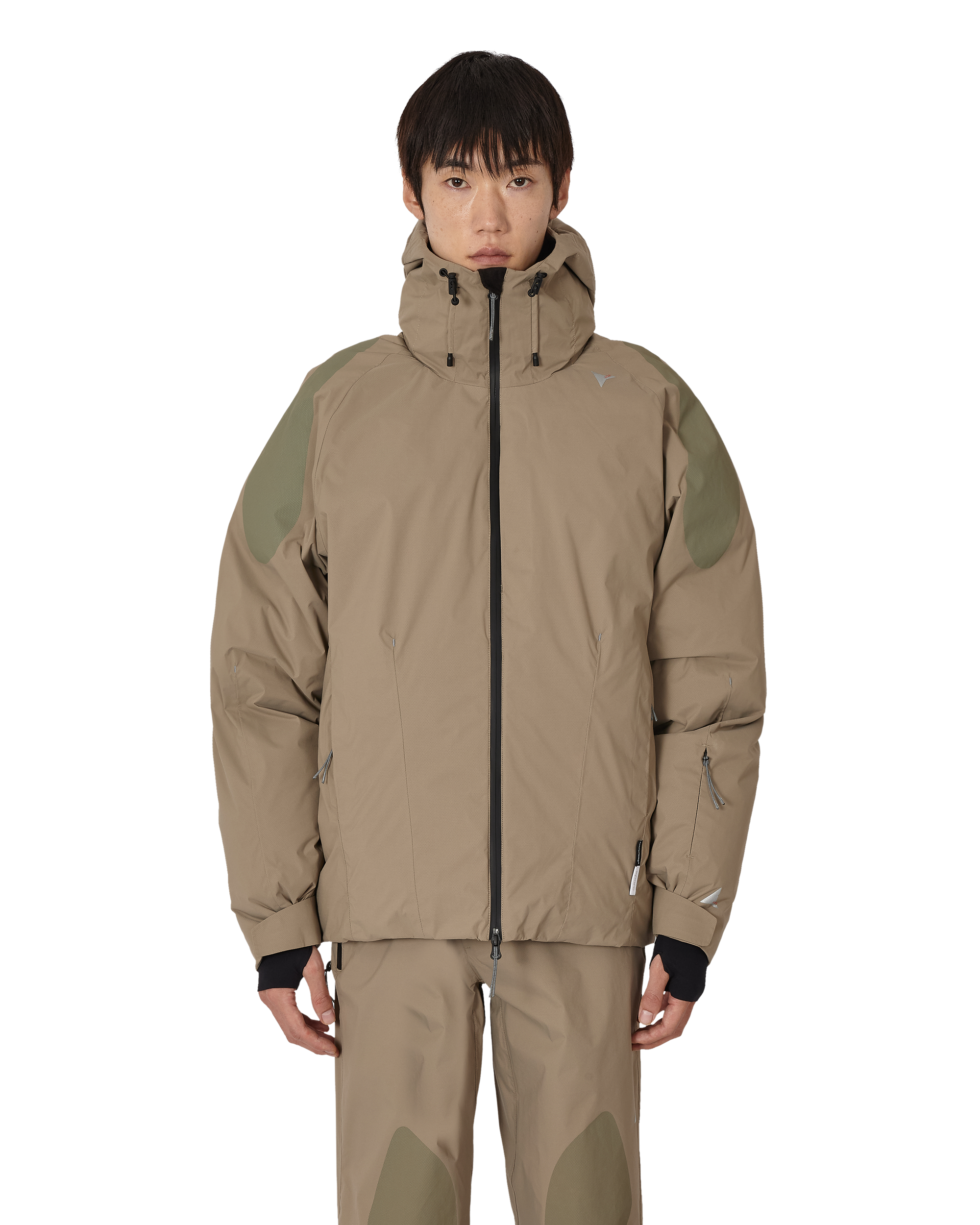 ROA Gelo Xpore Litetech 20k Comfortemp Insulated Shell Jacket J339683-S-Beige front