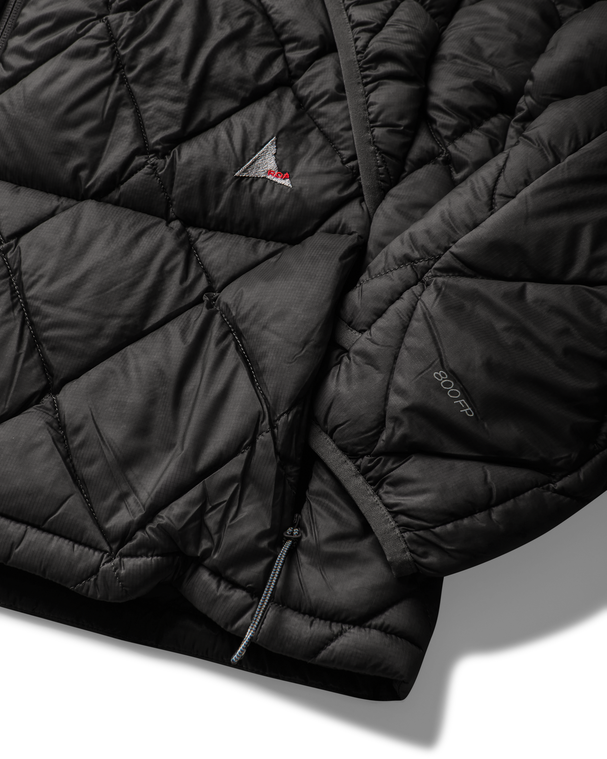 ROA Nuna 800 Fill Power Hooded Down Jacket J339685-XS-Black 12