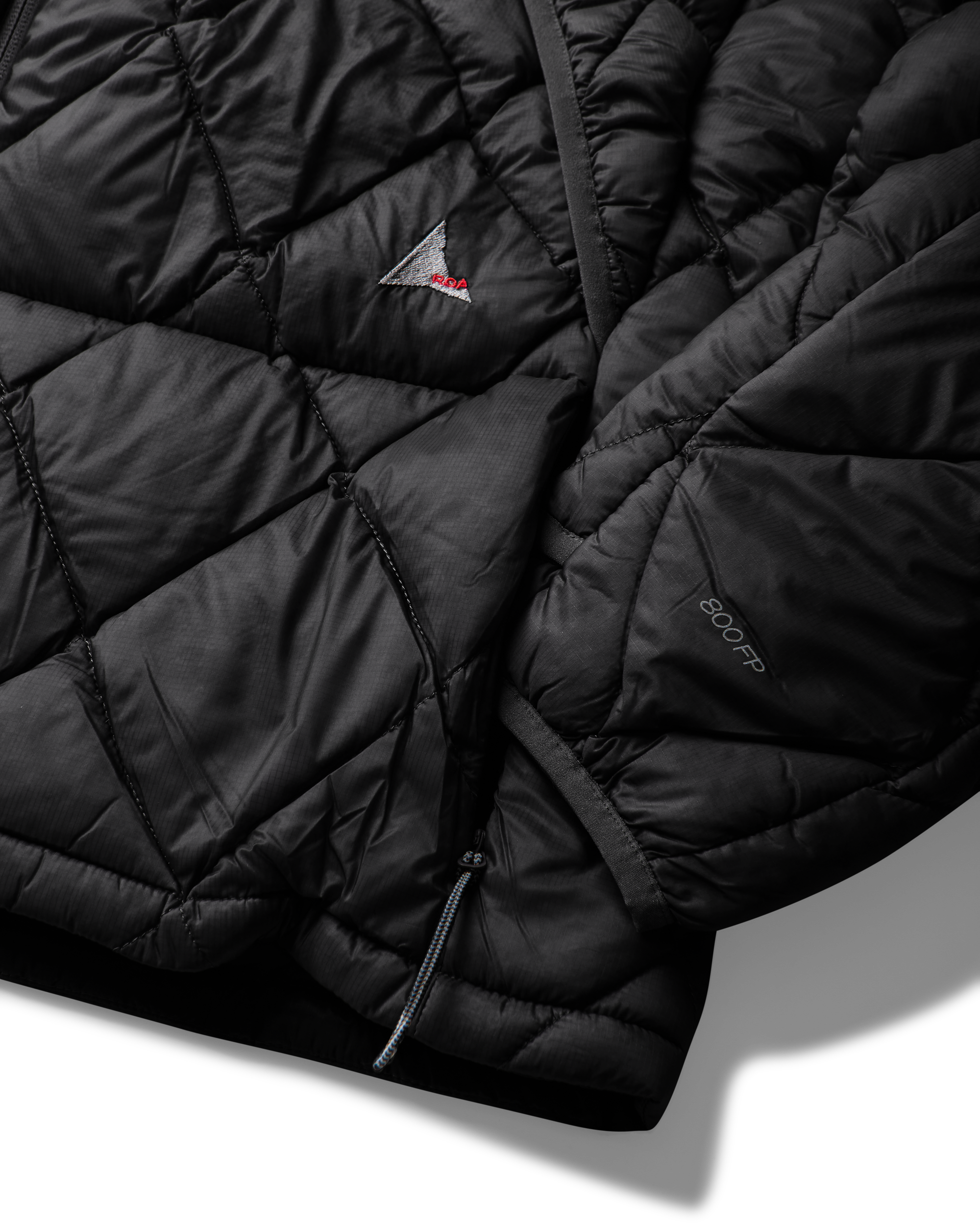 ROA Nuna 800 Fill Power Hooded Down Jacket J339685-XS-Black 4