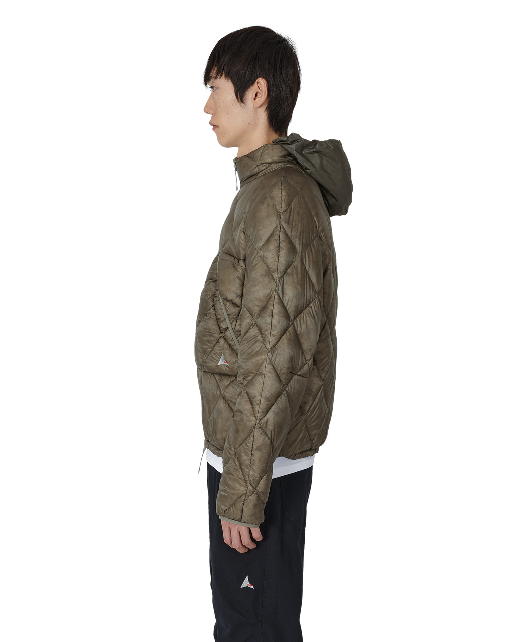 ROA Nuna 800 Fill Power Hooded Down Jacket J339686-XS-Green front