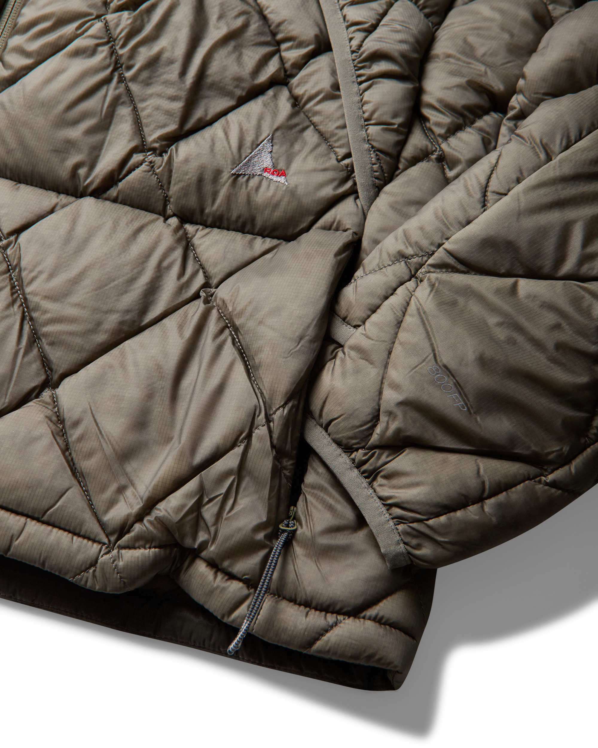 ROA Nuna 800 Fill Power Hooded Down Jacket J339686-XS-Green 4