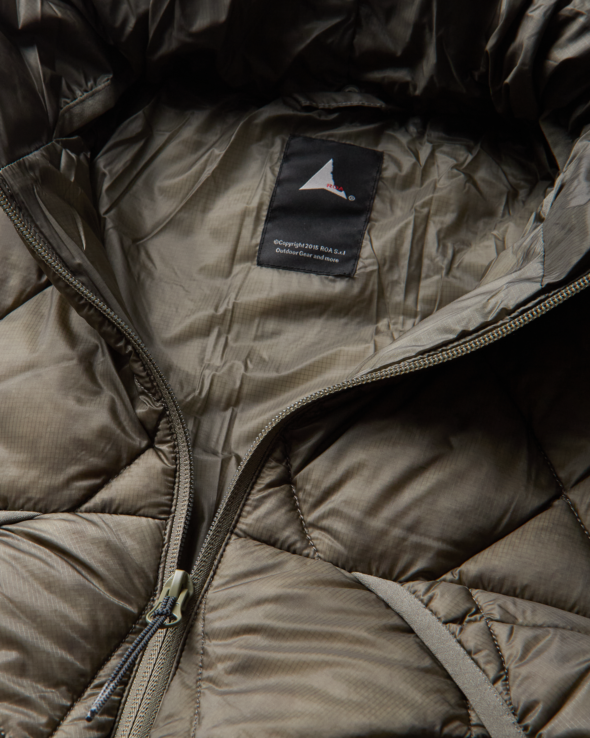 ROA Nuna 800 Fill Power Hooded Down Jacket J339686-XS-Green 5