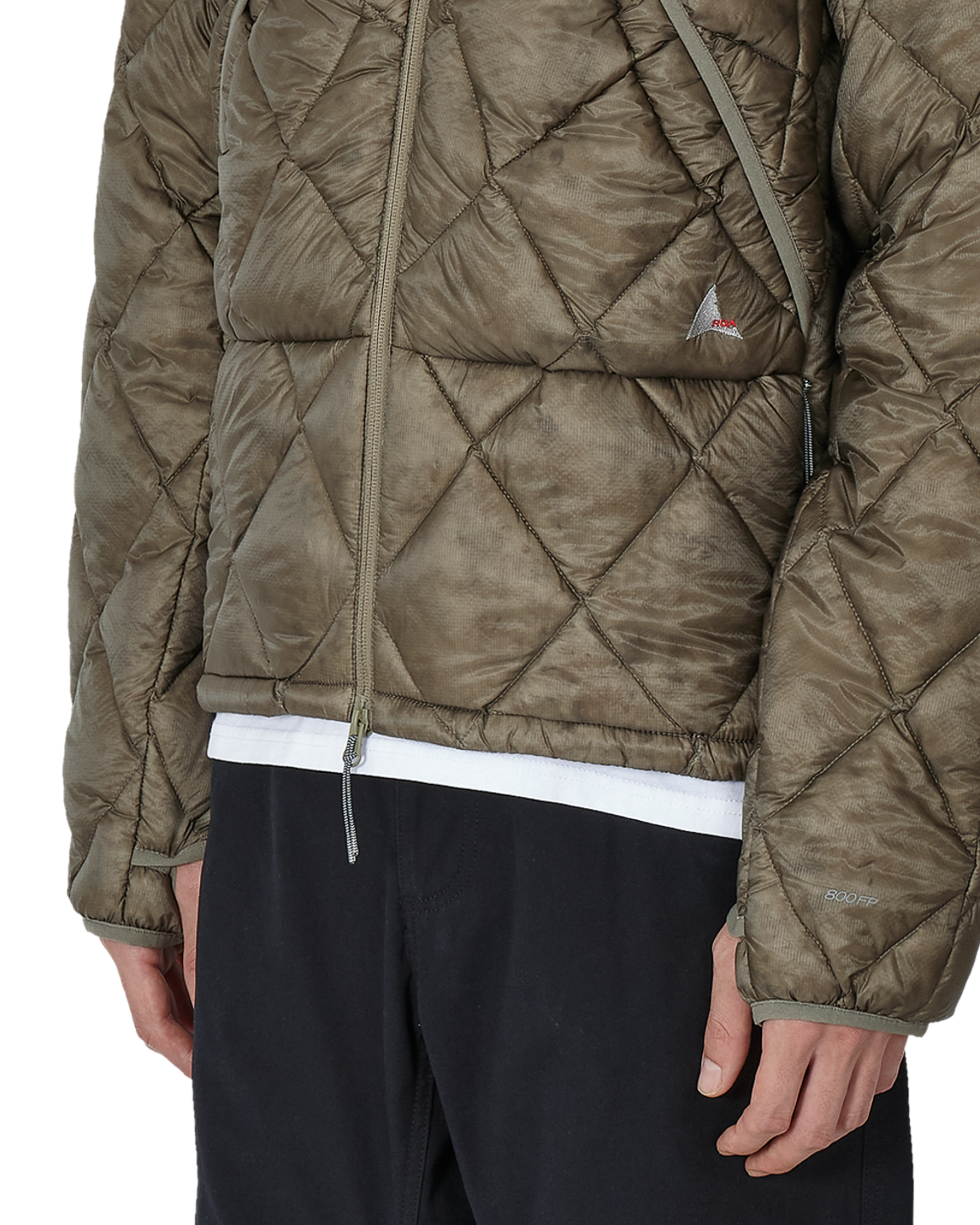 ROA Nuna 800 Fill Power Hooded Down Jacket J339686-XS-Green 6