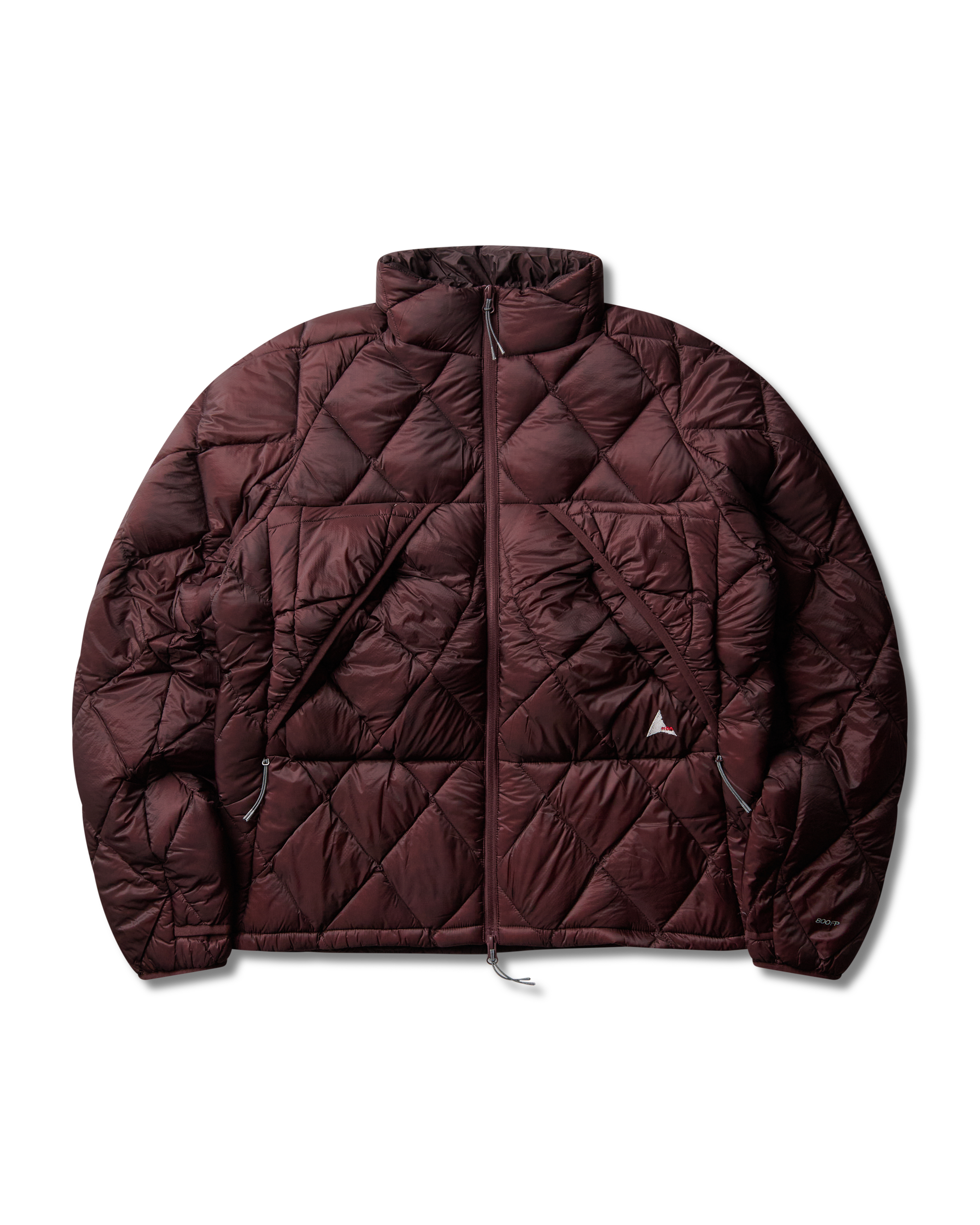 ROA Nuna 800 Fill Power Hooded Down Jacket J339687-XS-Red front