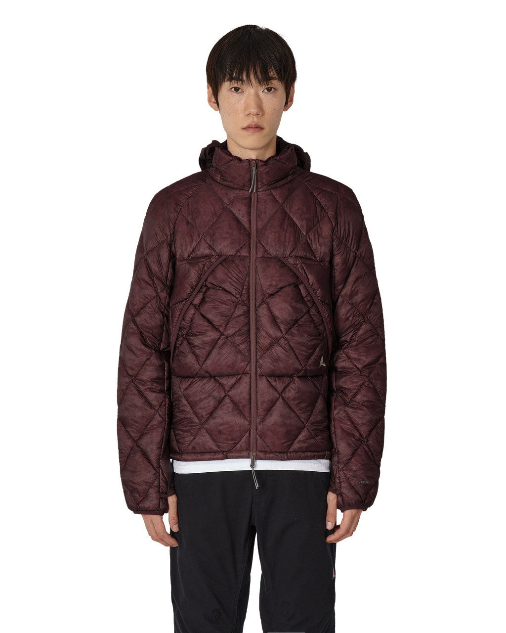 ROA Nuna 800 Fill Power Hooded Down Jacket J339687-XS-Red front