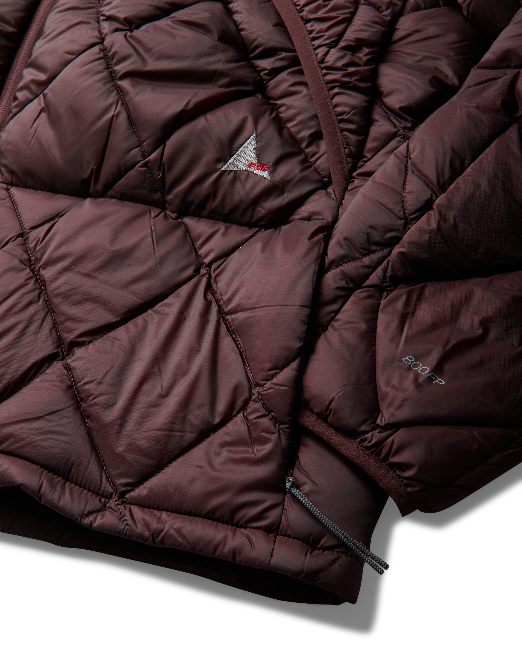 ROA Nuna 800 Fill Power Hooded Down Jacket J339687-XS-Red 4