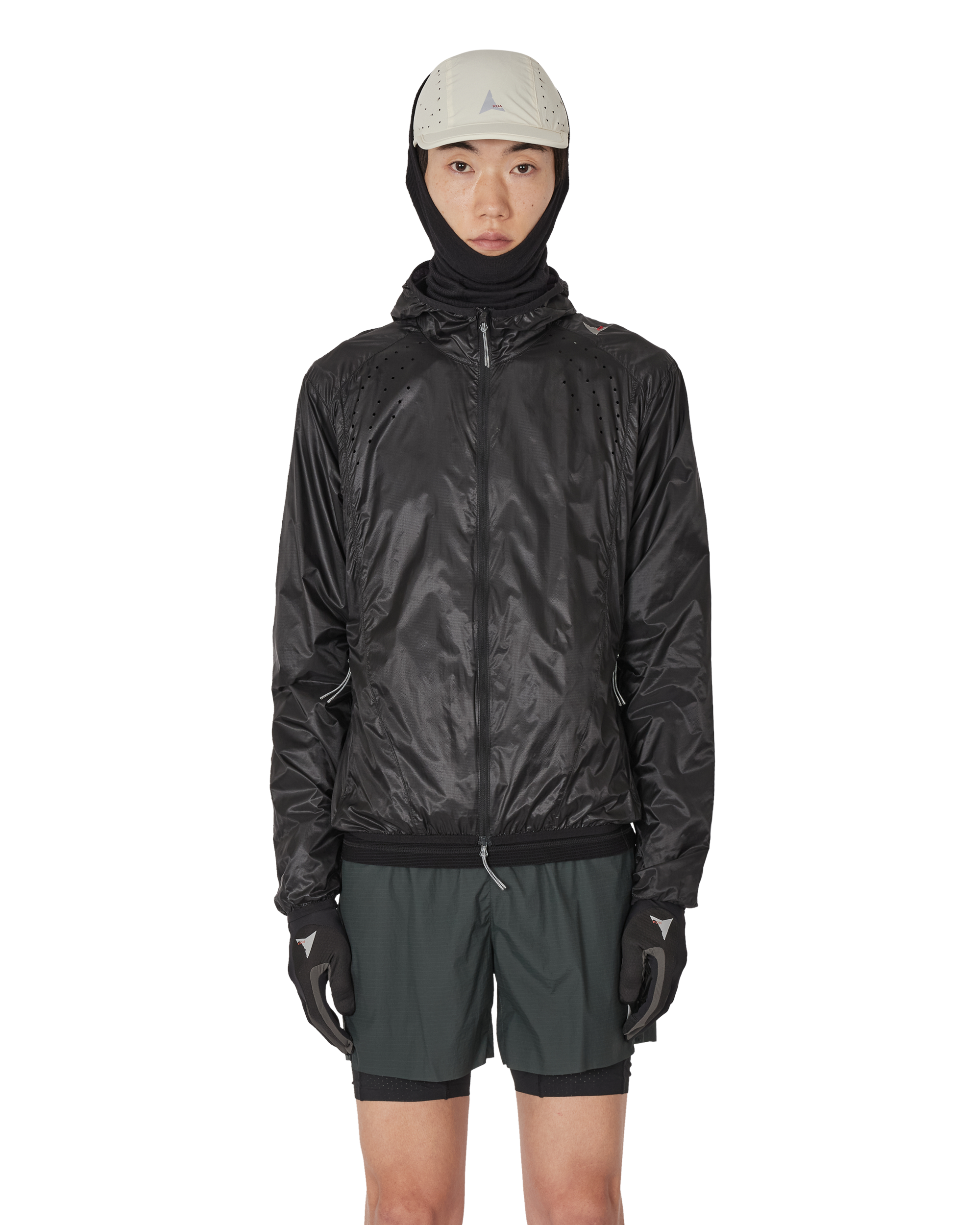 ROA Hue Packable Wind Jacket J339693-M-Black front