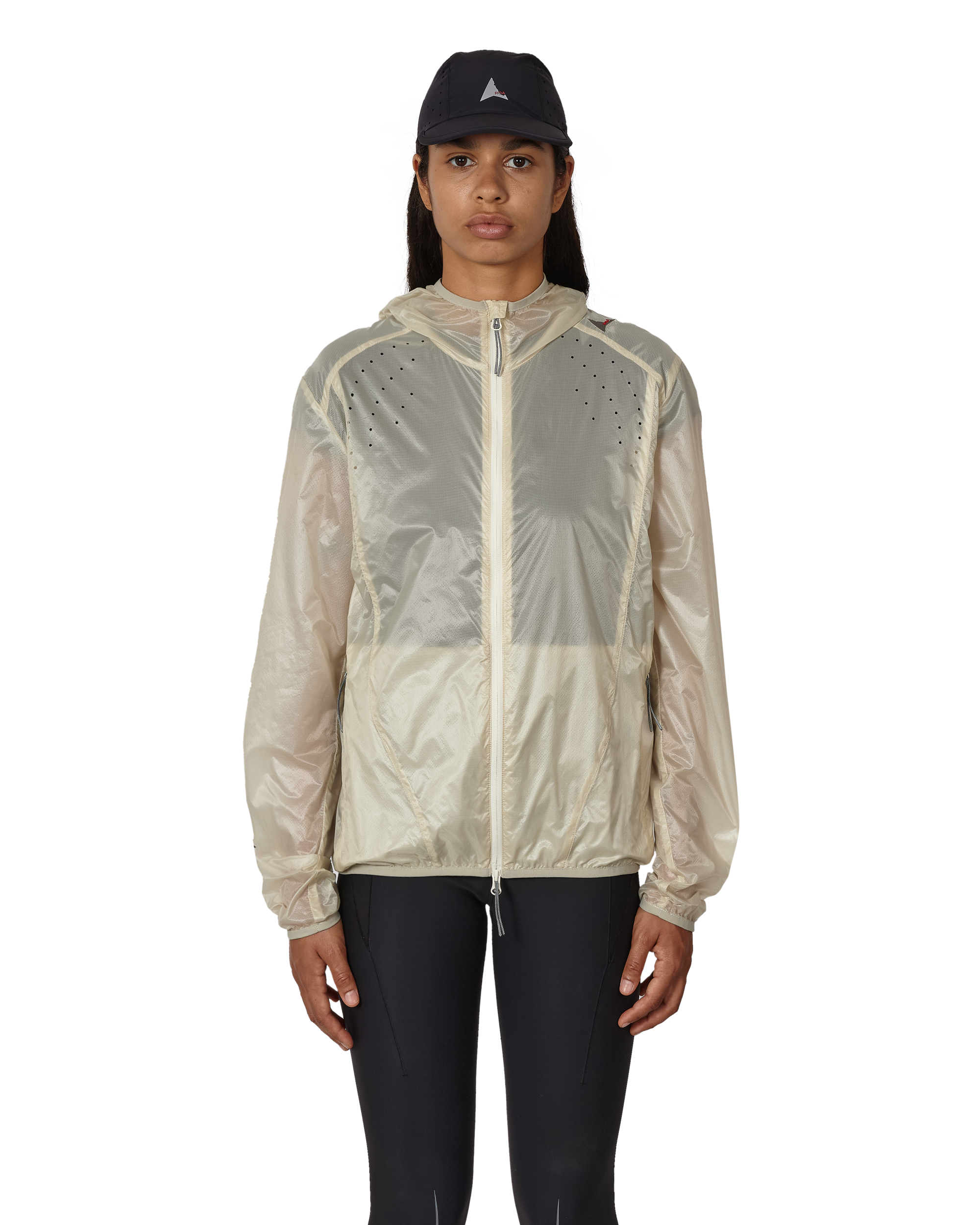 ROA Hue Packable Wind Jacket J339695-XS-White front