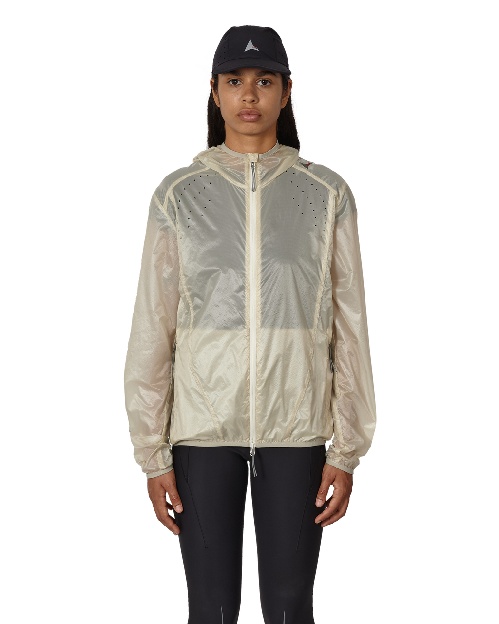 ROA Hue Packable Wind Jacket J339695-XS-White front