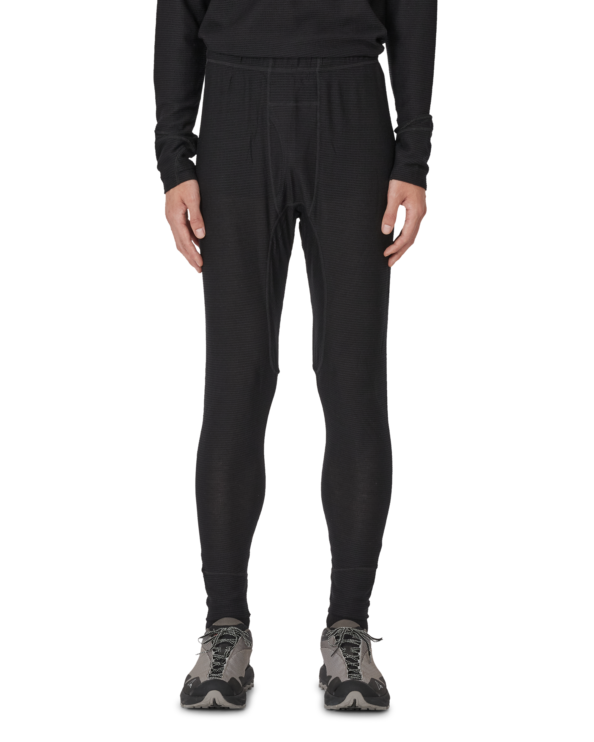 ROA Ashi Wool Tencel Long John J339701-S-Black front