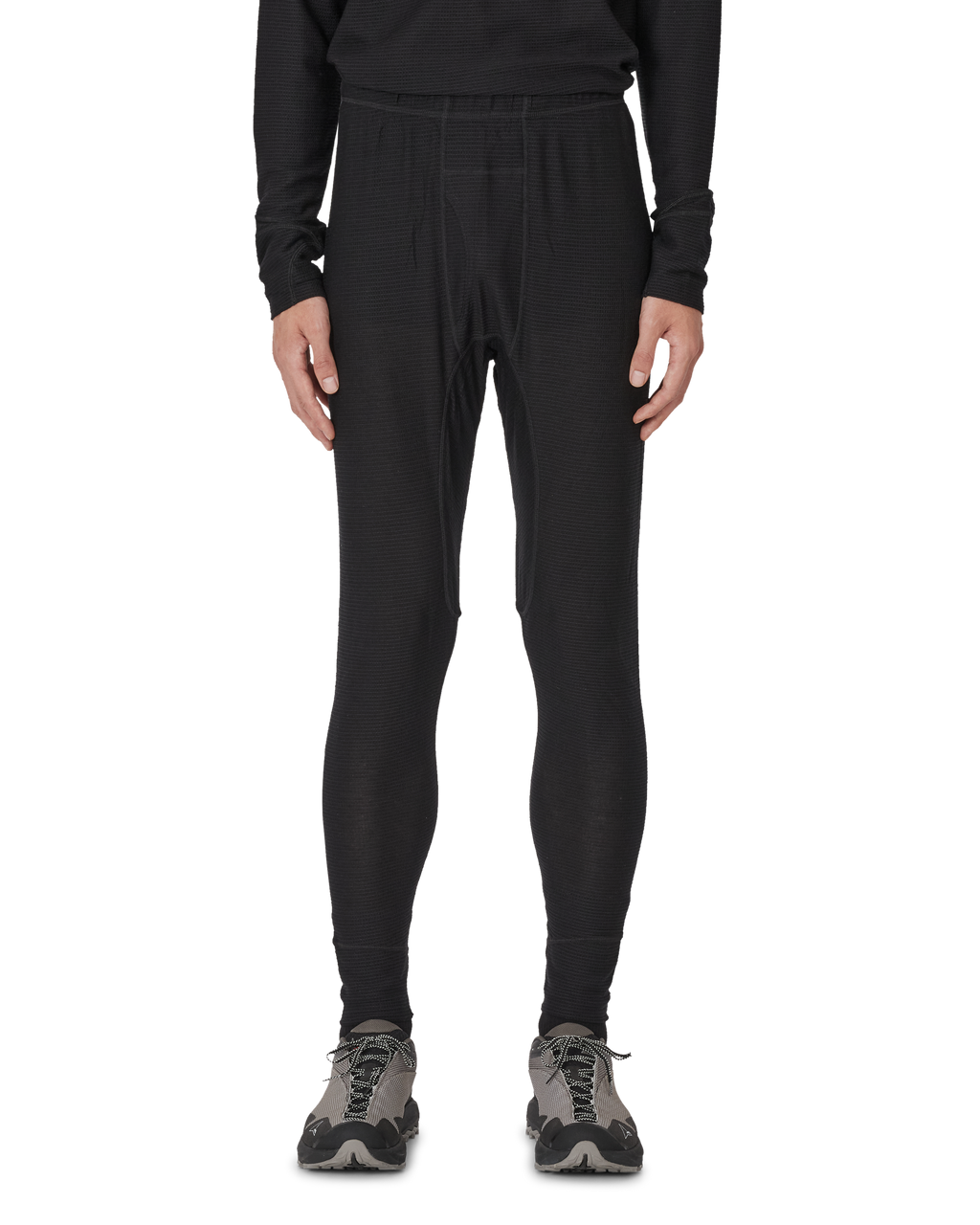 ROA Ashi Wool Tencel Long John J339701-S-Black front