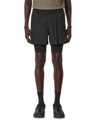 Thumbnail Helder 5 Inch 2-in-1 Running Shorts Black