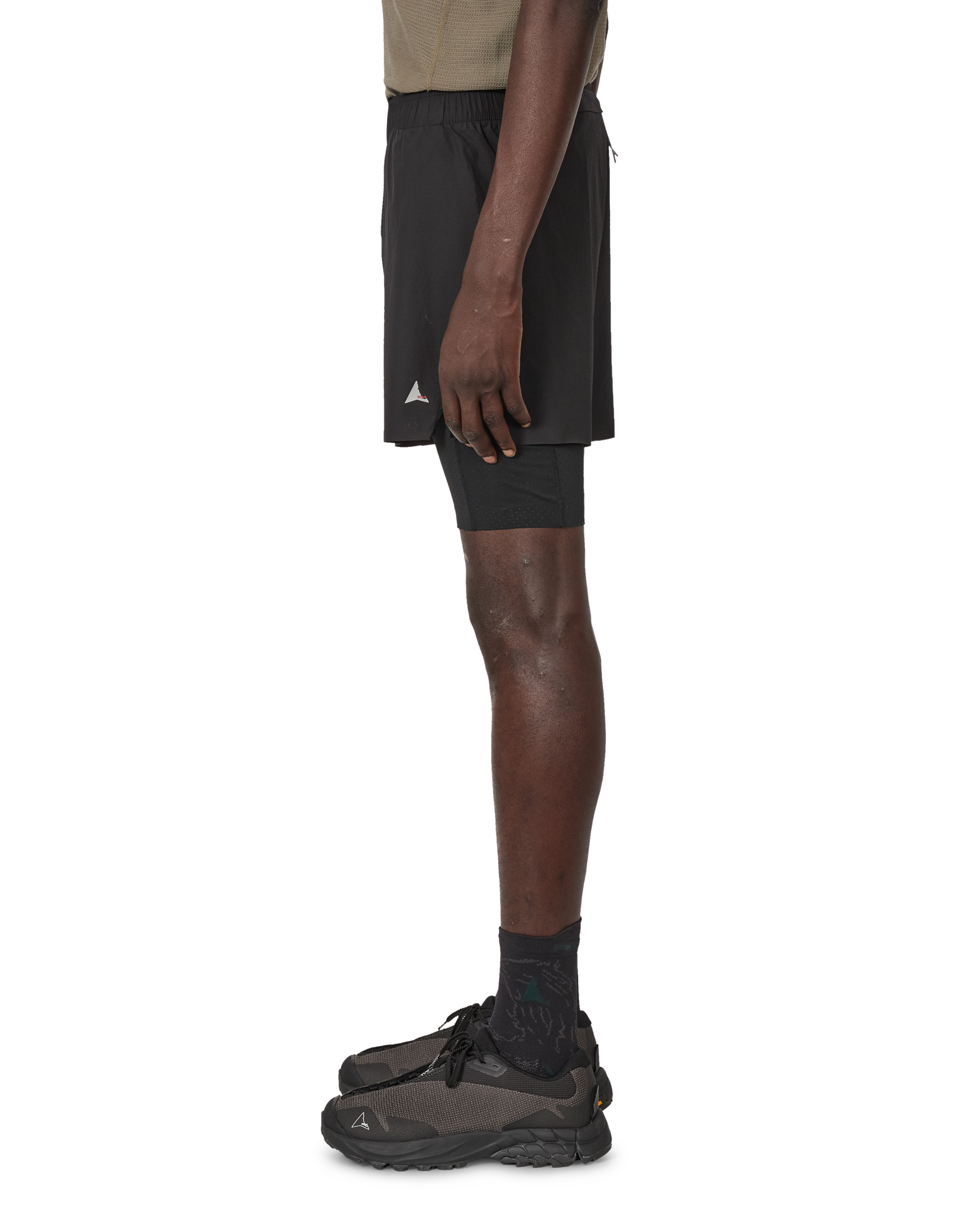 ROA Helder 5 Inch 2-in-1 Running Shorts J339706-S-Black 2