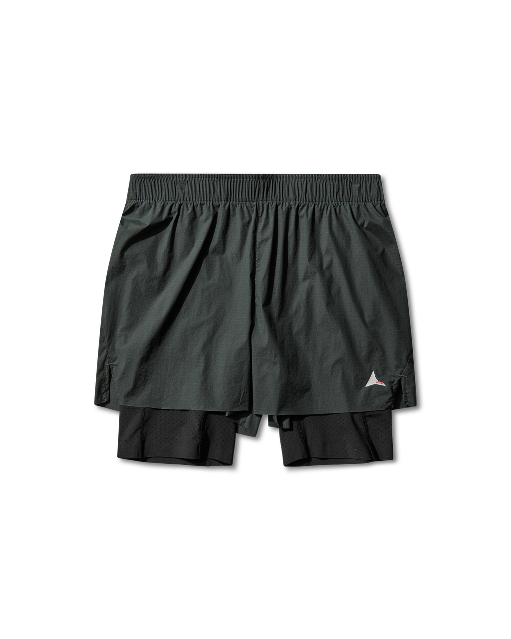 ROA Helder 5 Inch 2-in-1 Running Shorts J339708-S-Green front