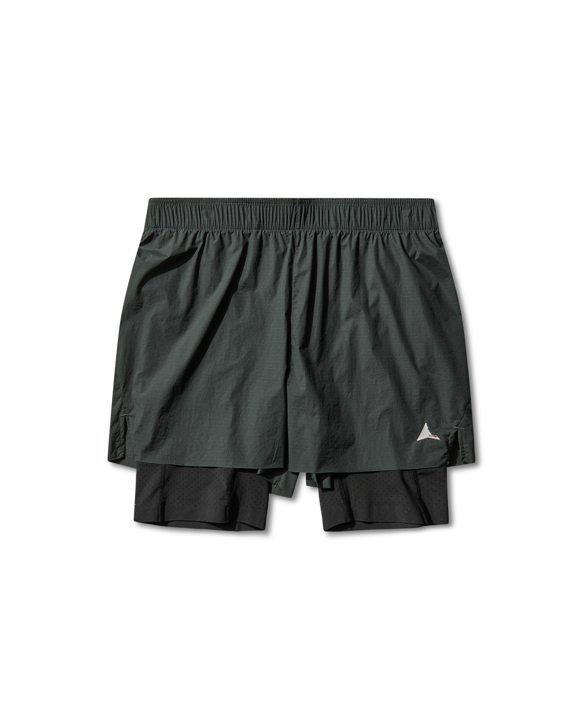 ROA Helder 5 Inch 2-in-1 Running Shorts J339708-M-Green 9