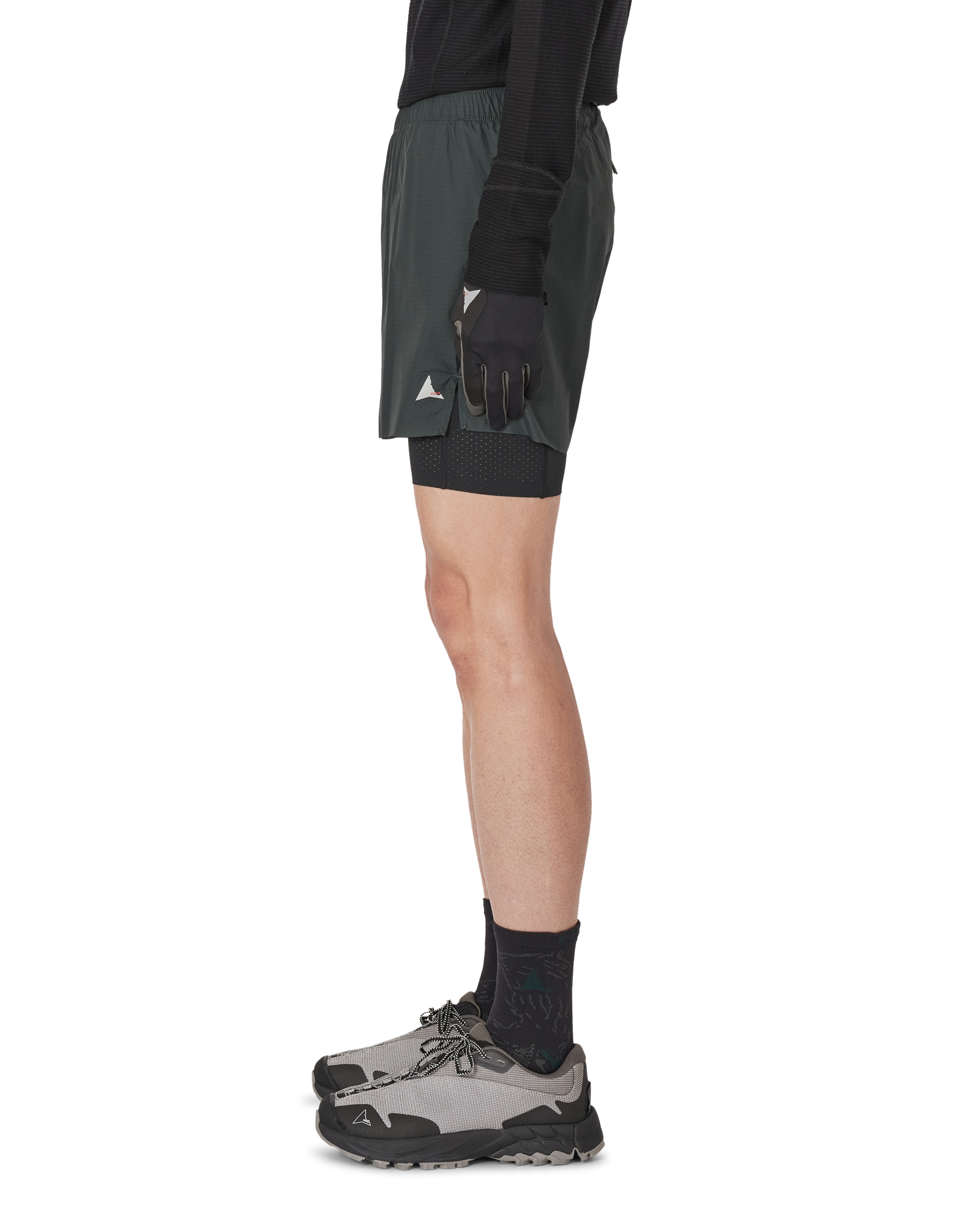 ROA Helder 5 Inch 2-in-1 Running Shorts J339708-M-Green 2