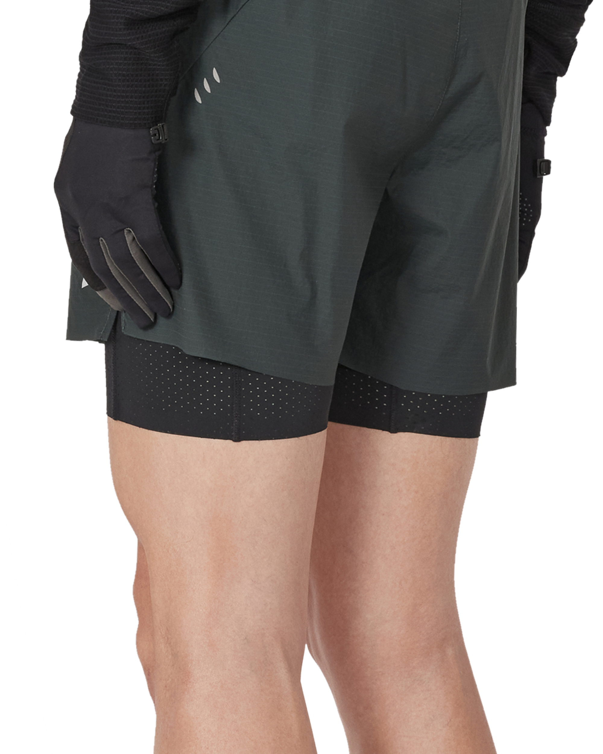 ROA Helder 5 Inch 2-in-1 Running Shorts J339708-M-Green 8