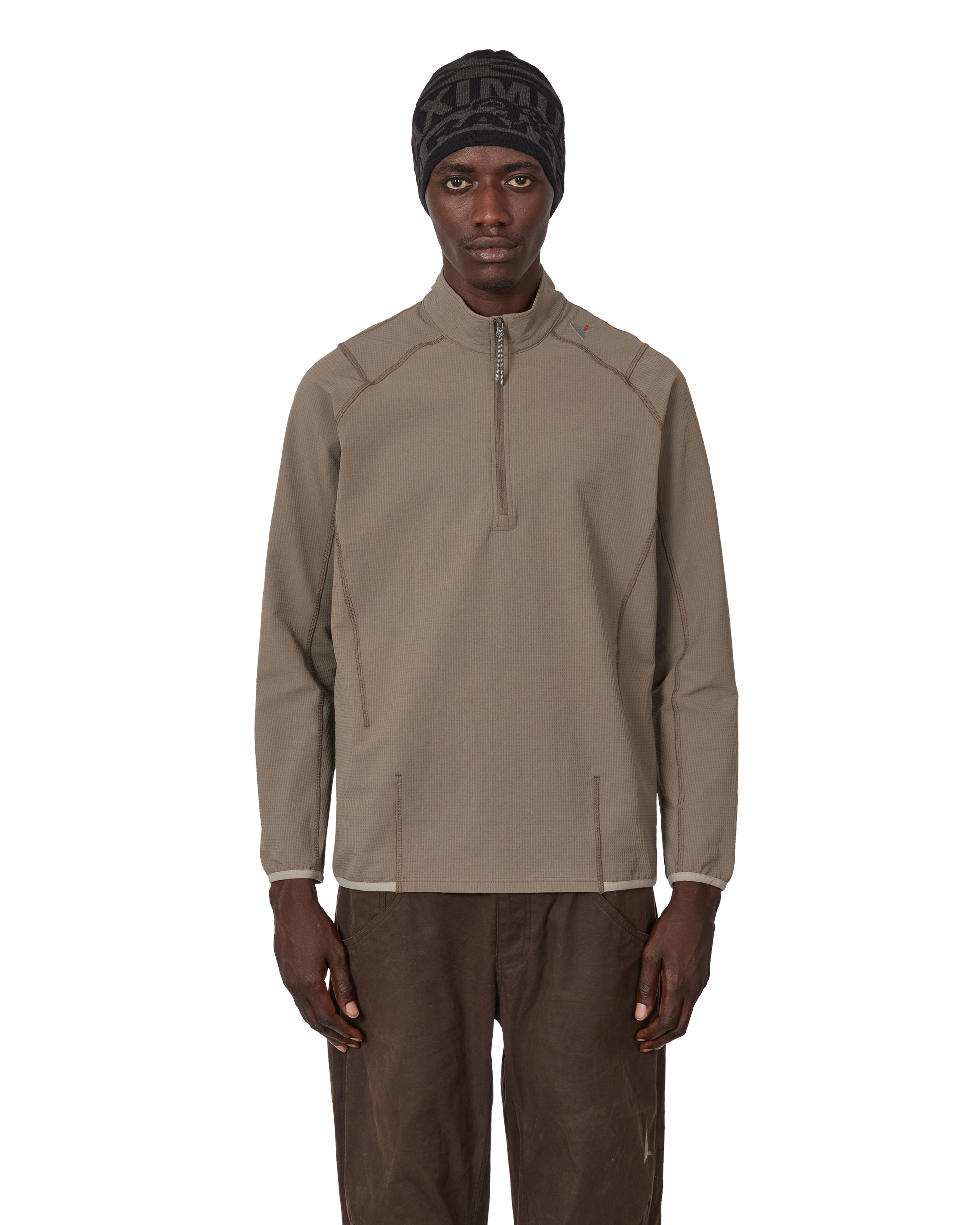 ROA Kimo Thermal Half Zip Midlayer J339709-S-Beige front