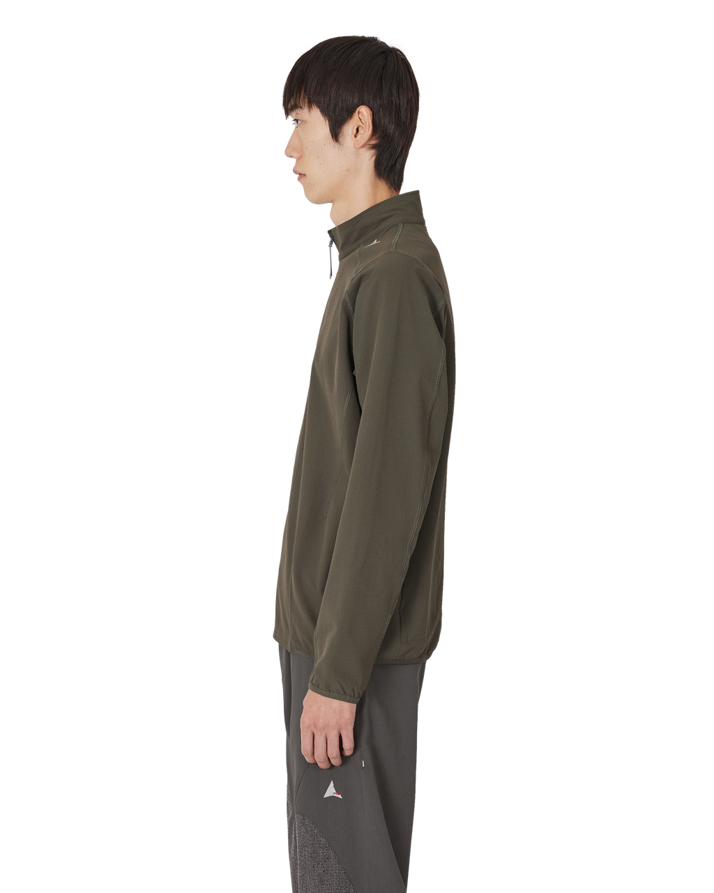 ROA Kimo Thermal Half Zip Midlayer J339710-L-Green front