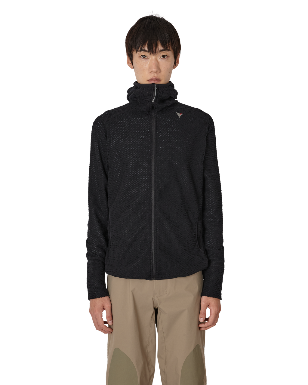 ROA Awi Thermal Zip Up Hoodie J339711-L-Black front