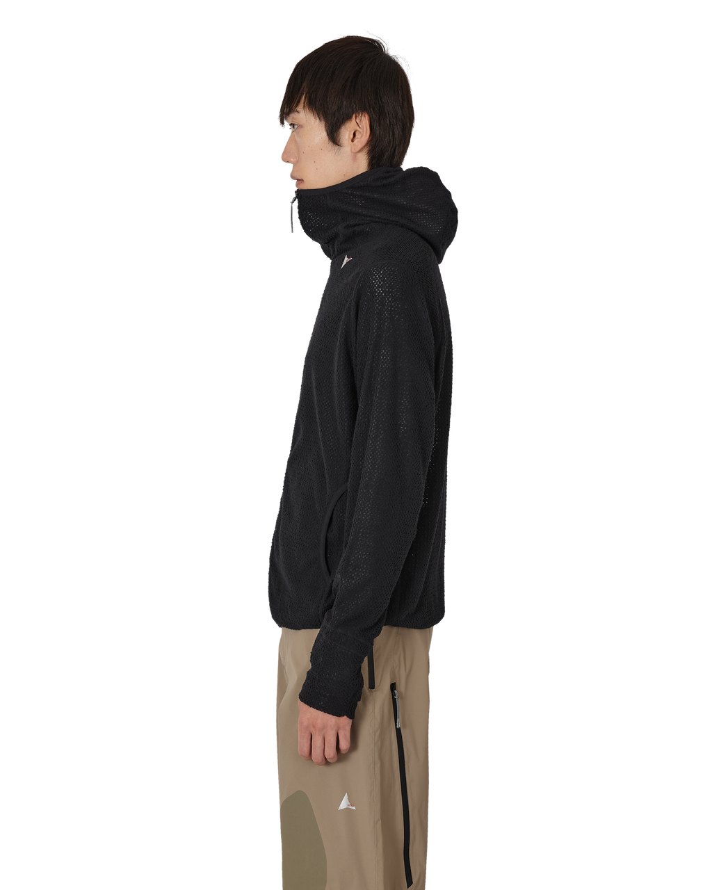 ROA Awi Thermal Zip Up Hoodie J339711-L-Black front