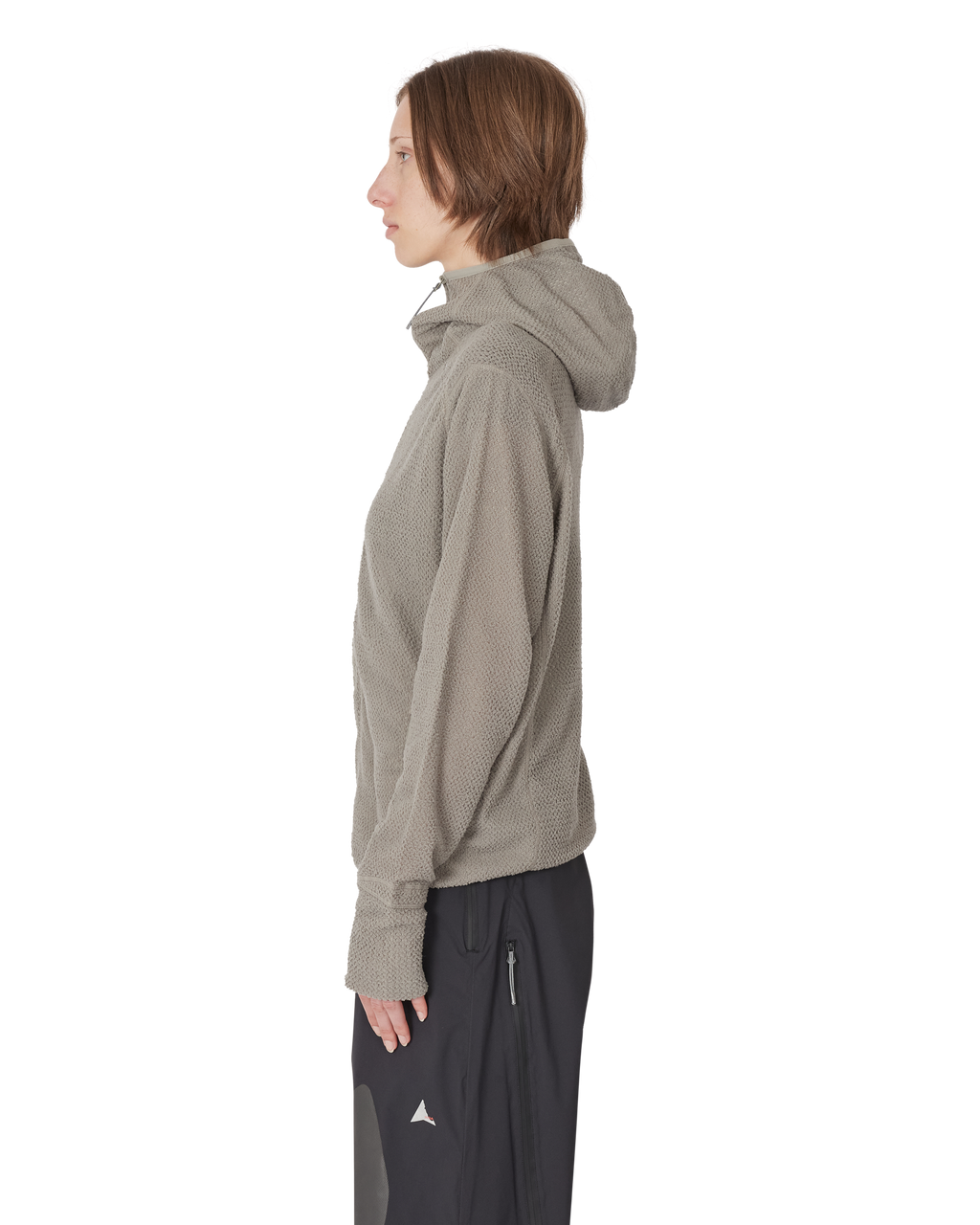 ROA Awi Thermal Zip Up Hoodie J339712-L-Grey front