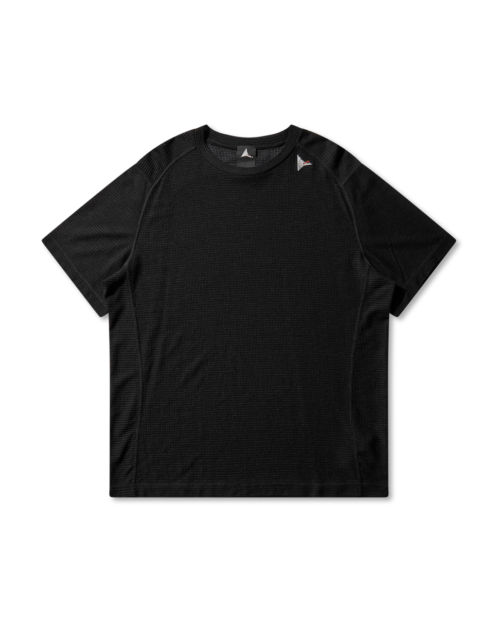 ROA Ashi Wool Tencel Baselayer Short Sleeve J339713-S-Black front