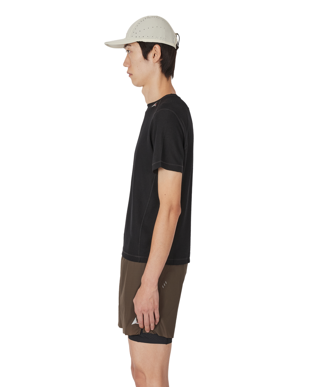ROA Ashi Wool Tencel Baselayer Short Sleeve J339713-M-Black front