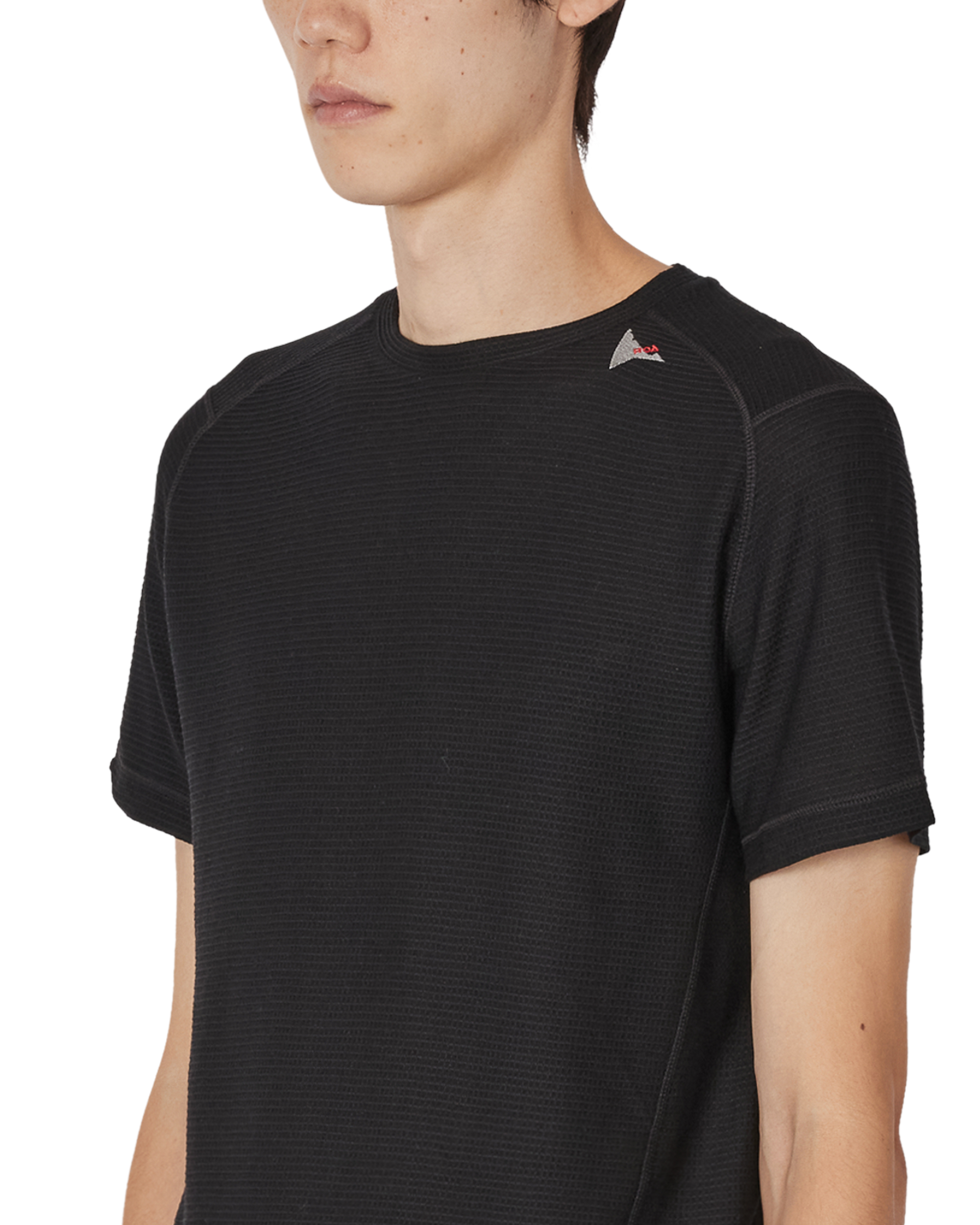 ROA Ashi Wool Tencel Baselayer Short Sleeve J339713-M-Black 5