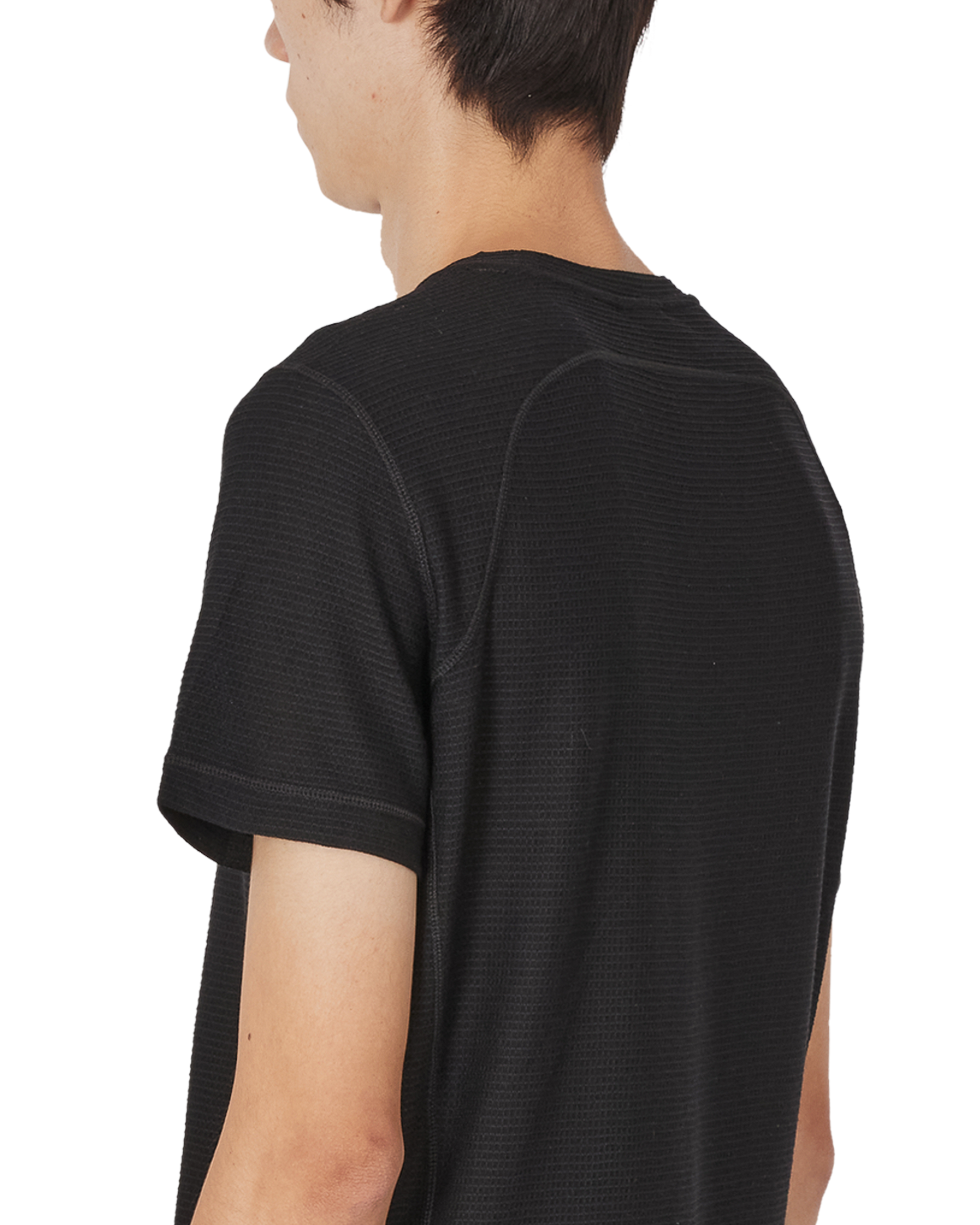 ROA Ashi Wool Tencel Baselayer Short Sleeve J339713-M-Black 7