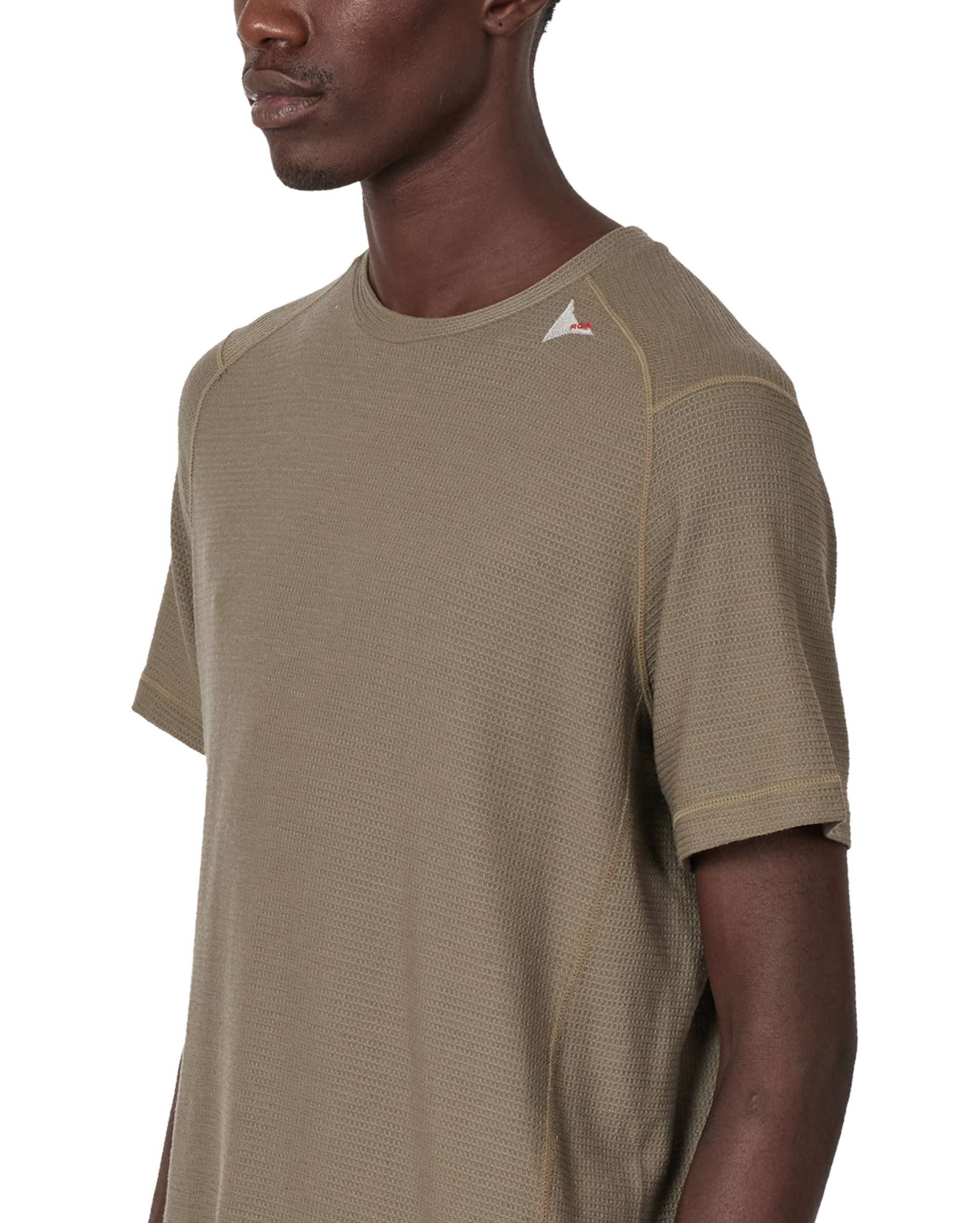 ROA Ashi Wool Tencel Baselayer Short Sleeve J339714-S-Green 5