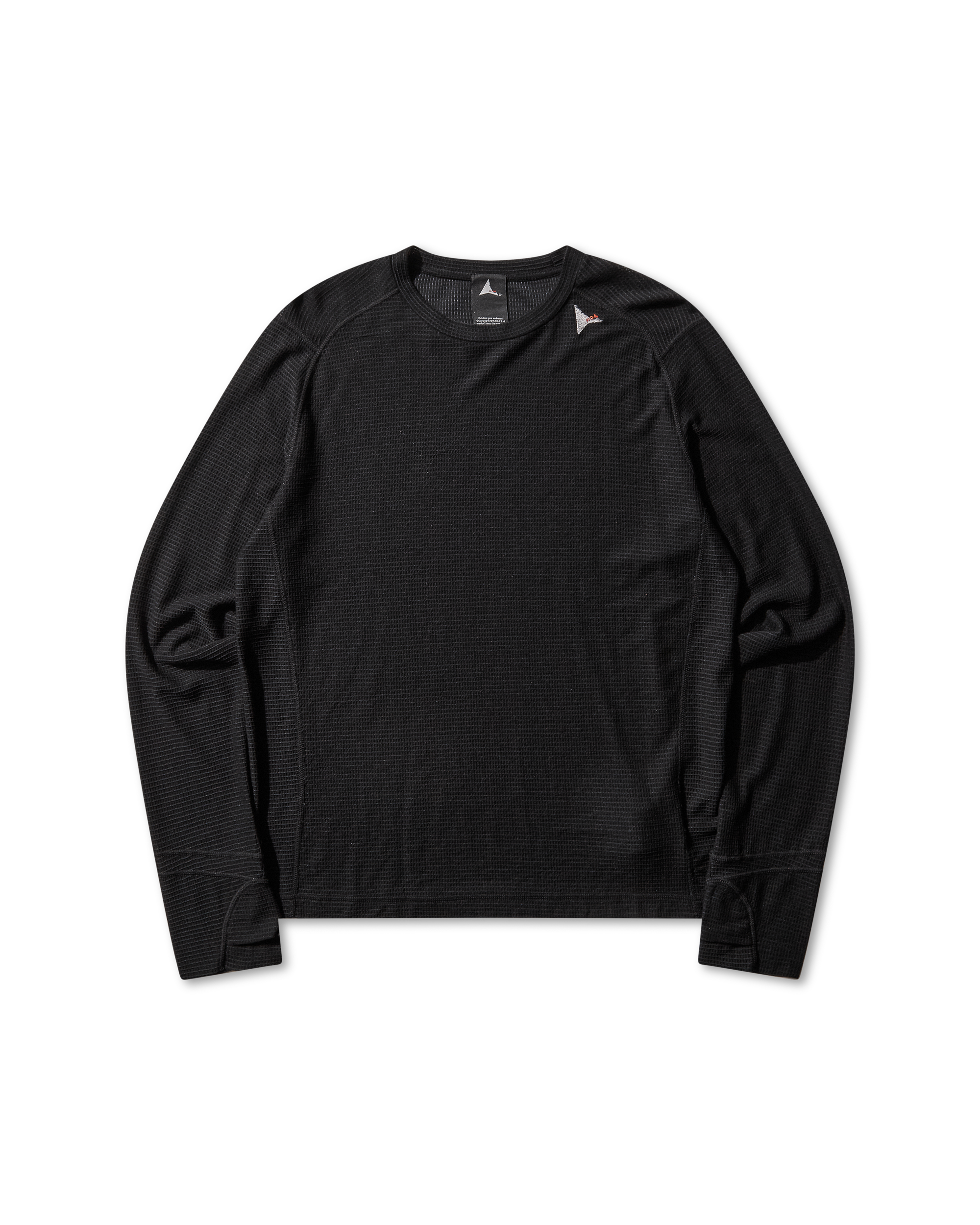 ROA Ashi Wool Tencel Baselayer Long Sleeve J339715-L-Black 9