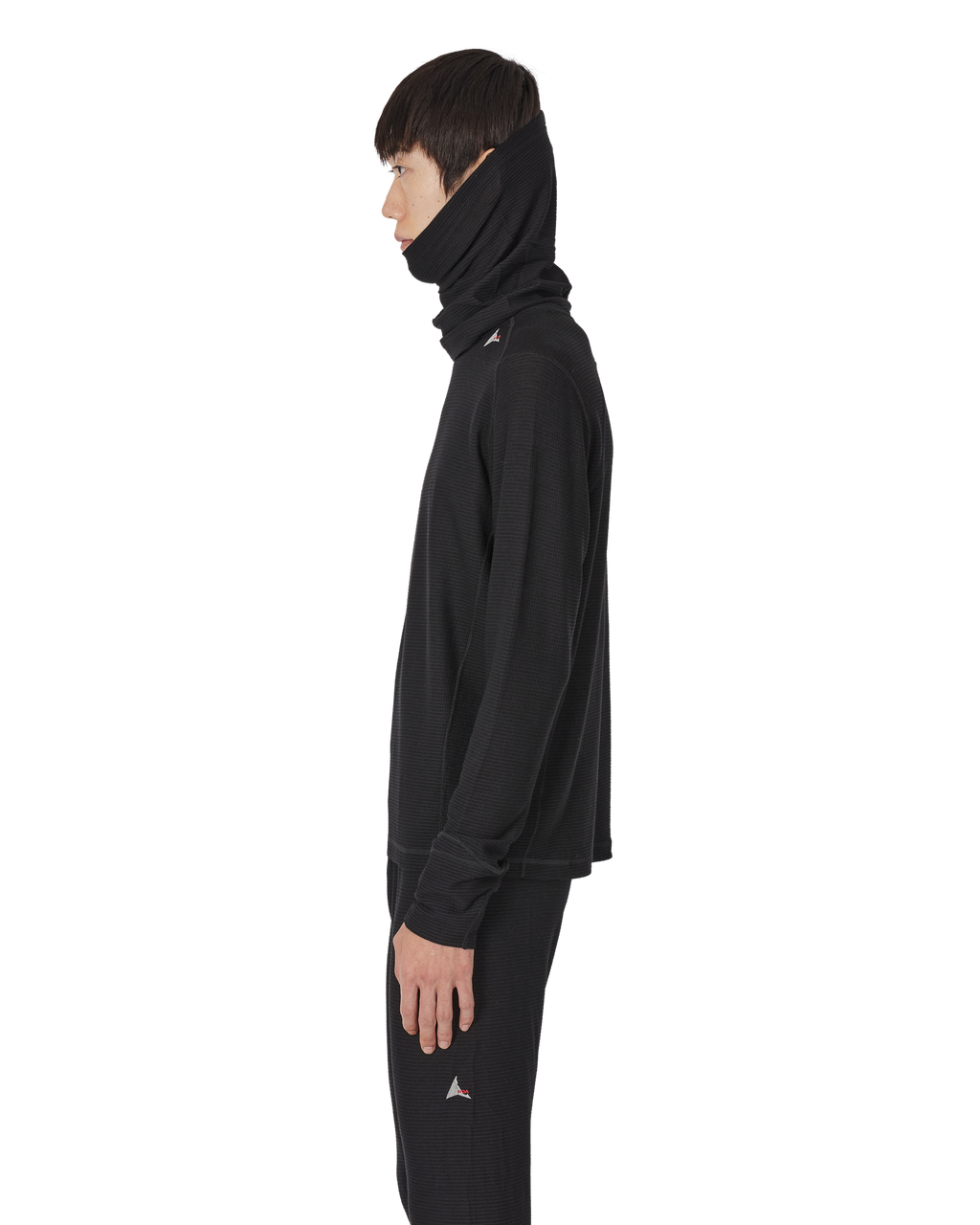 ROA Ashi Wool Tencel Baselayer Long Sleeve J339715-L-Black front