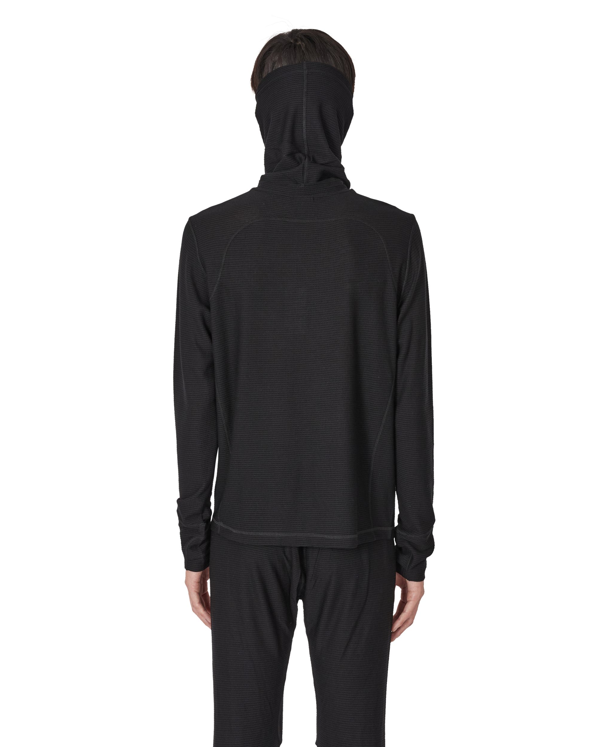 ROA Ashi Wool Tencel Baselayer Long Sleeve J339715-L-Black 3