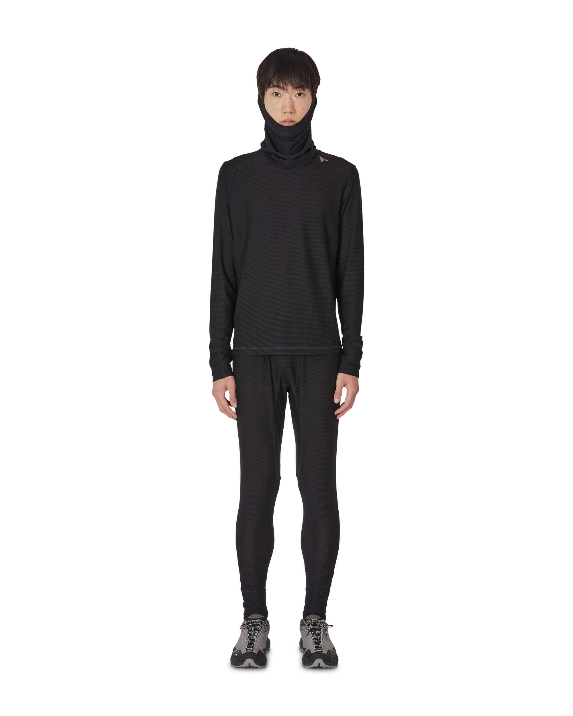 ROA Ashi Wool Tencel Baselayer Long Sleeve J339715-L-Black 4