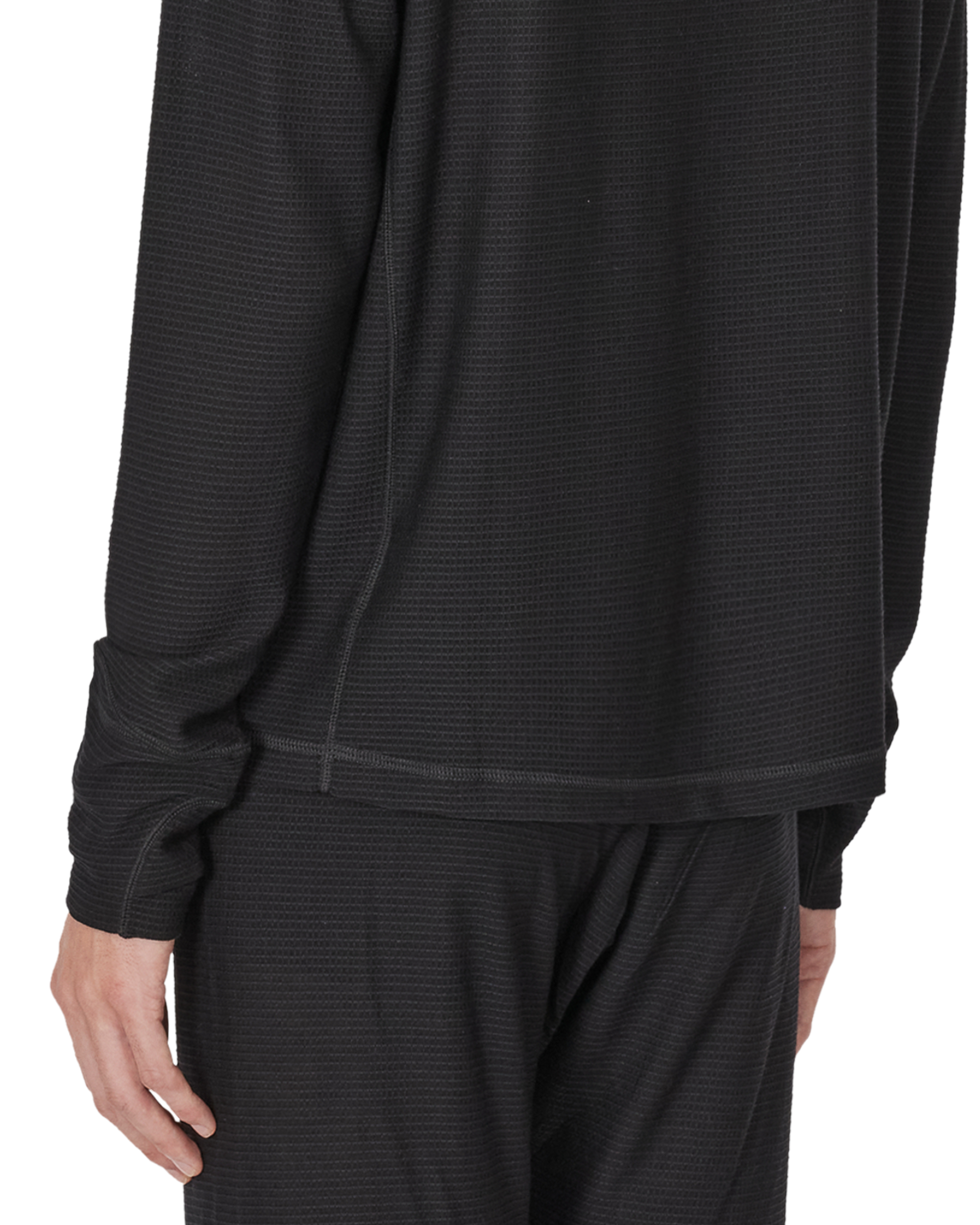 ROA Ashi Wool Tencel Baselayer Long Sleeve J339715-L-Black 8